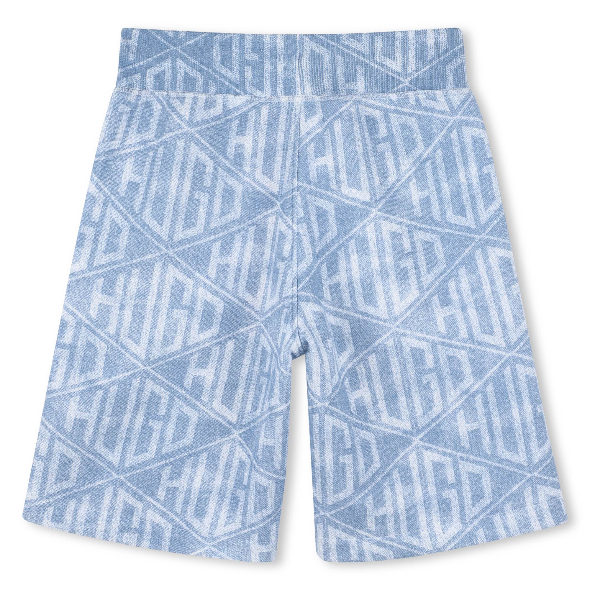 Monogram Print Shorts for Kids