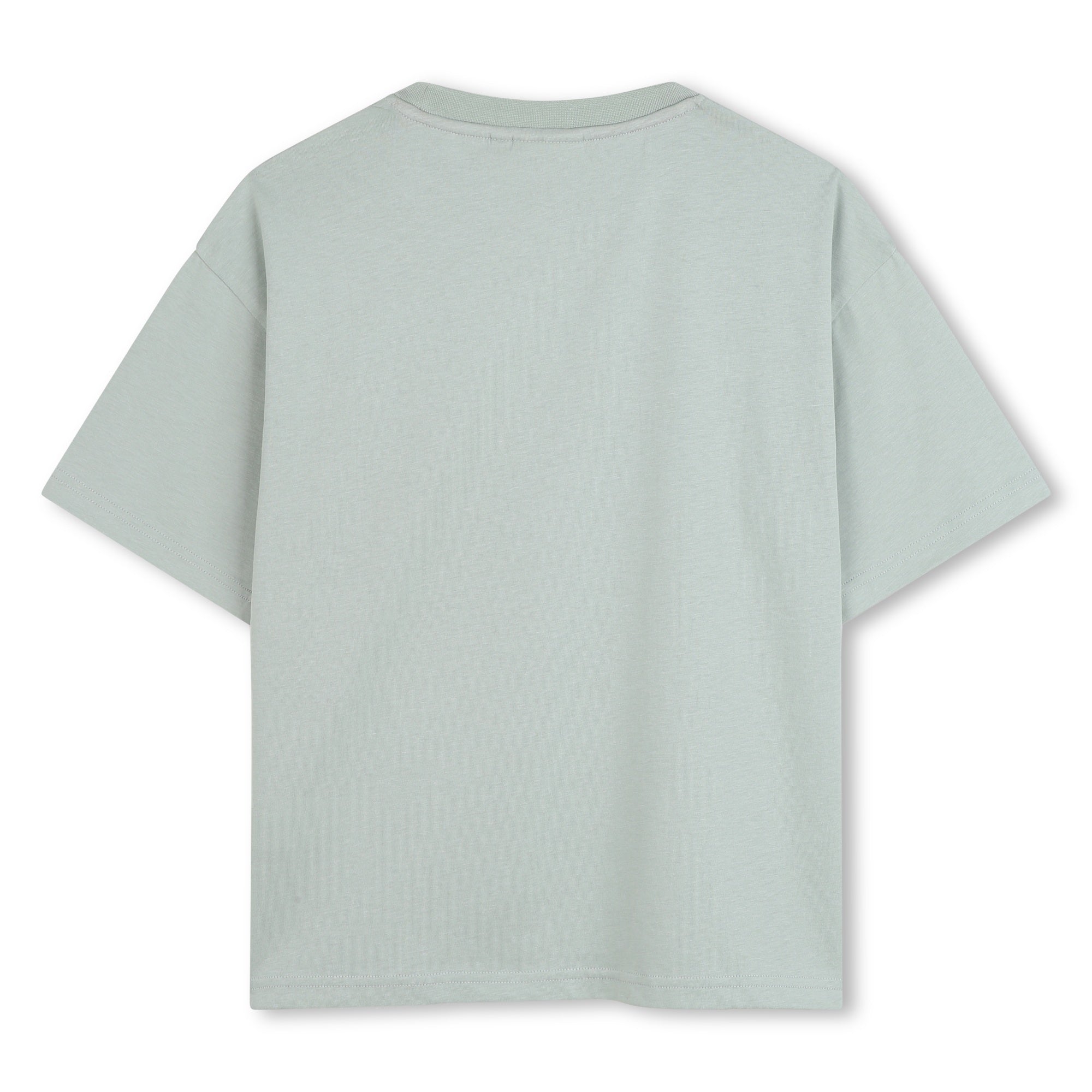 Organic Cotton Short Sleeve T-Shirt with Small High-Density Logo Hugo