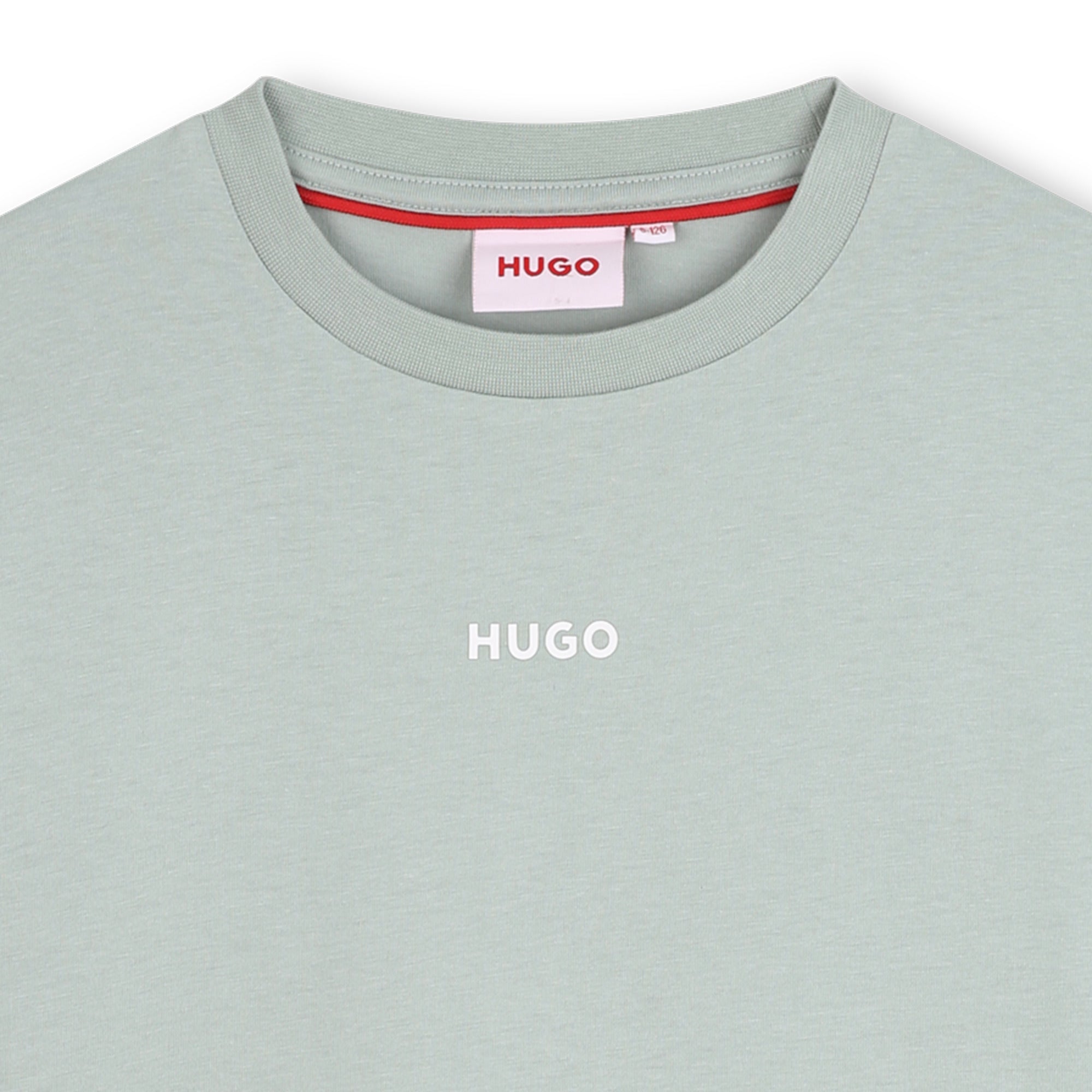 Organic Cotton Short Sleeve T-Shirt with Small High-Density Logo