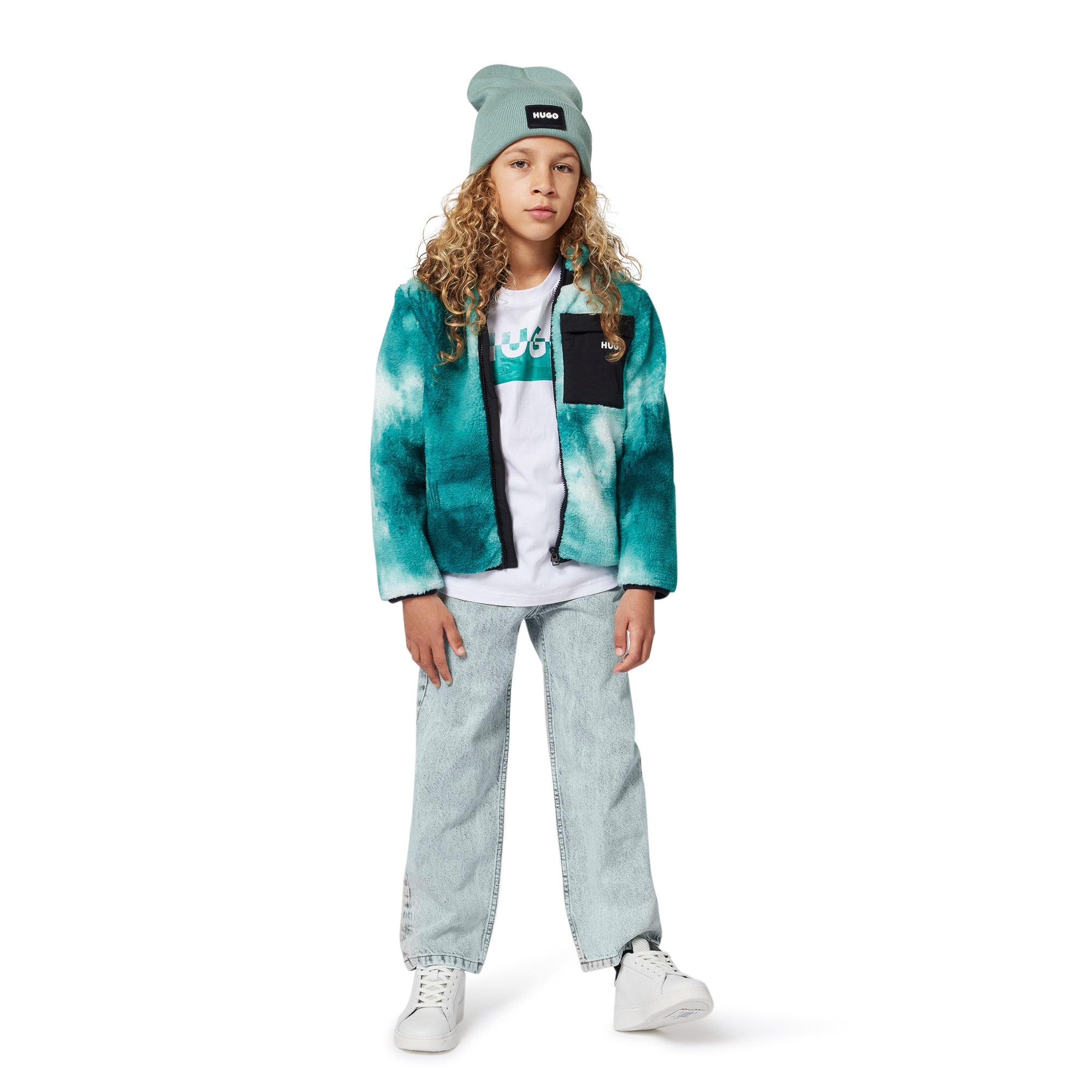 Light Wash Cotton Denim Jeans for Boys