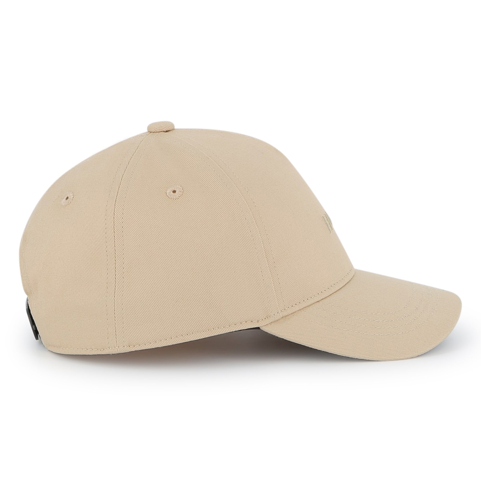 Stone Twill Cap with High-Density Embroidered Logo
