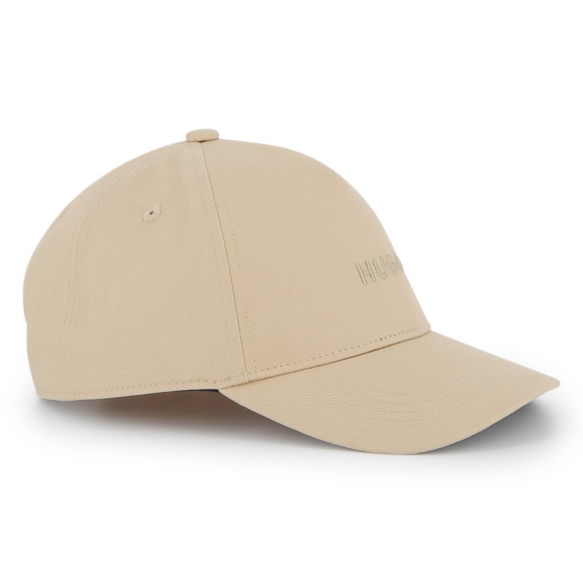 Stone Twill Cap with High-Density Embroidered Logo