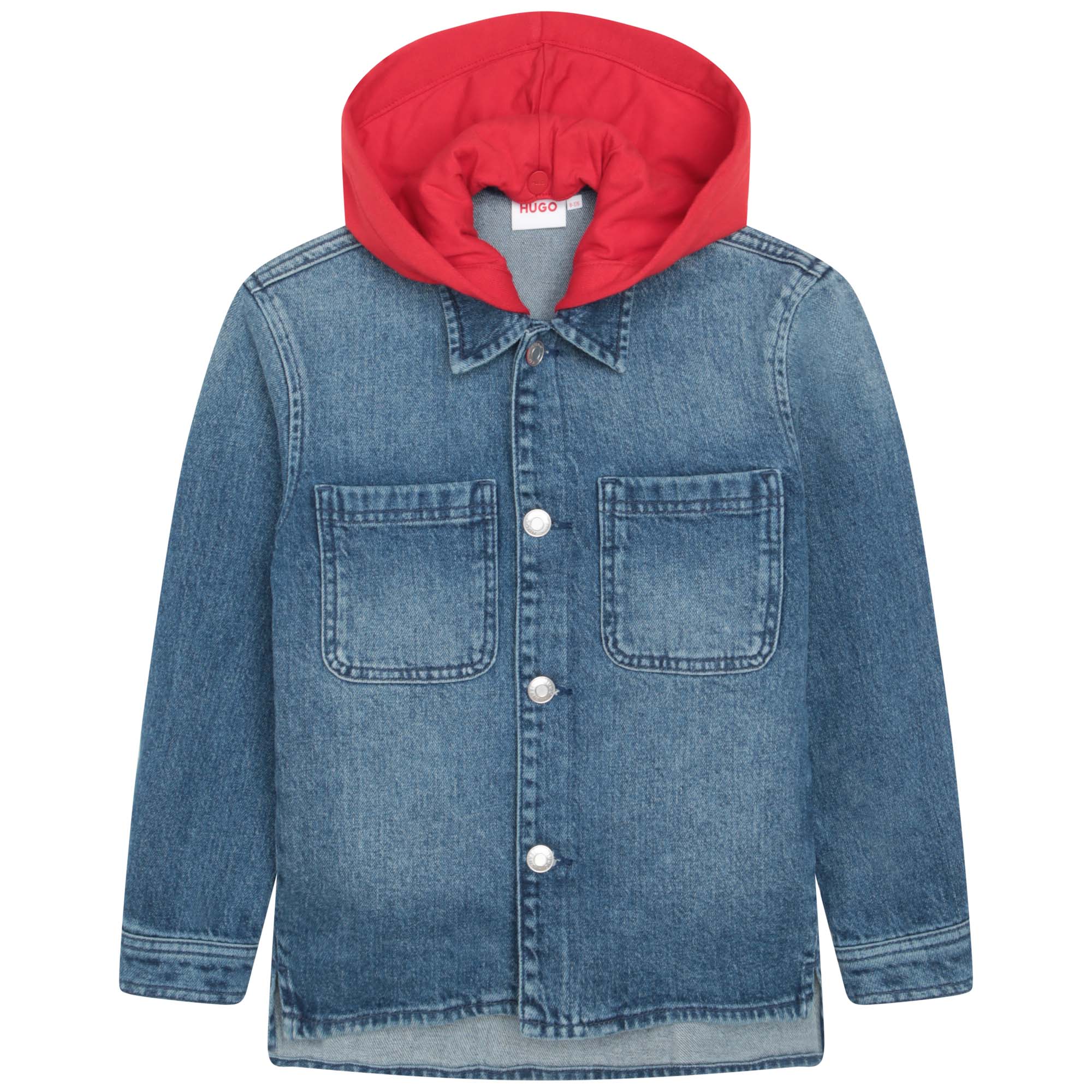 Denim Hooded Jacket Hugo