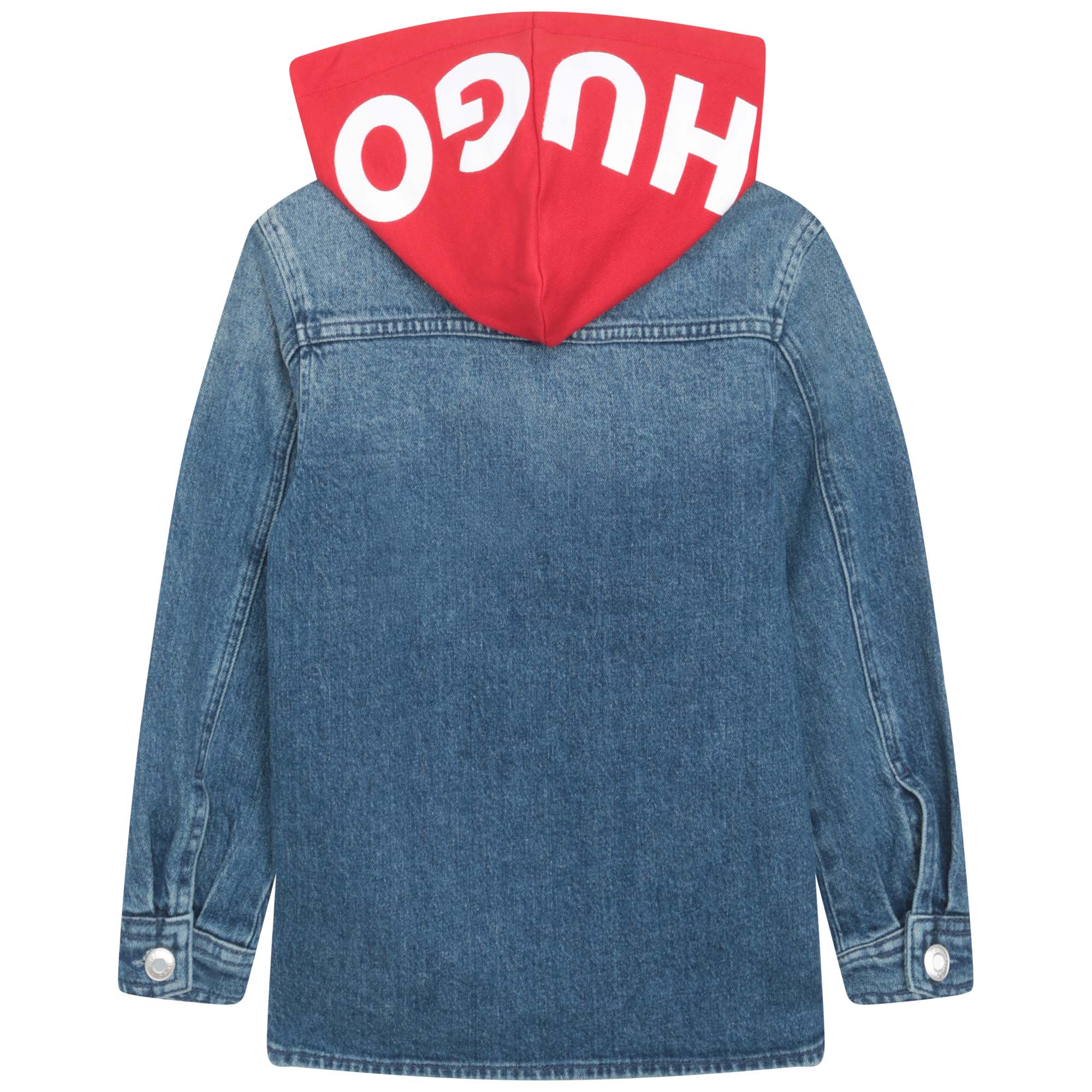 Denim Hooded Jacket Hugo