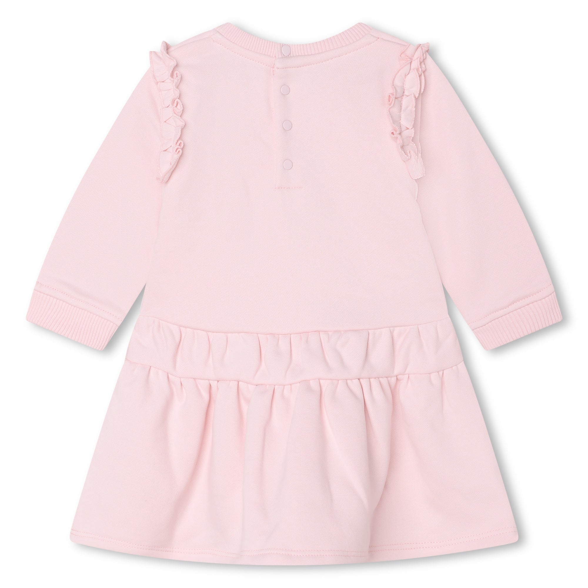 Fleece Flounce Dress