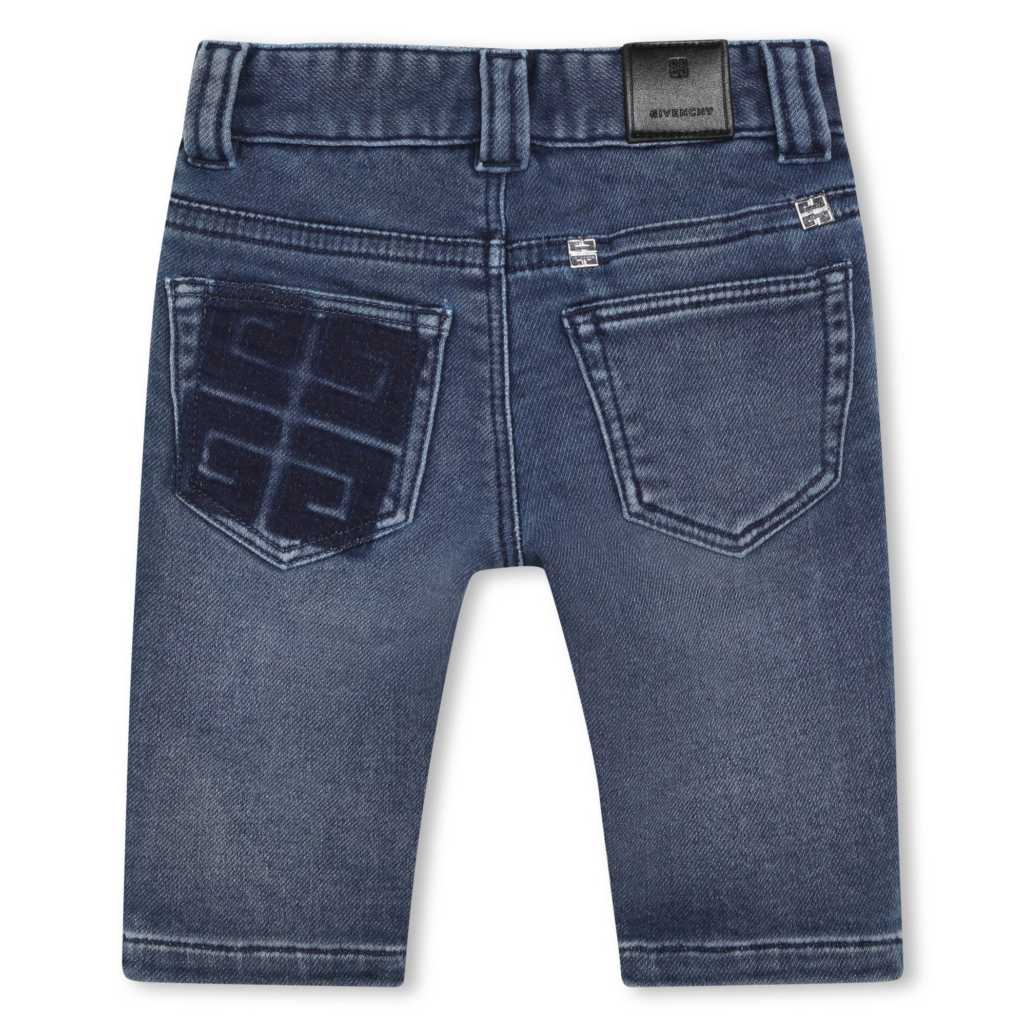 Adjustable Denim Trousers