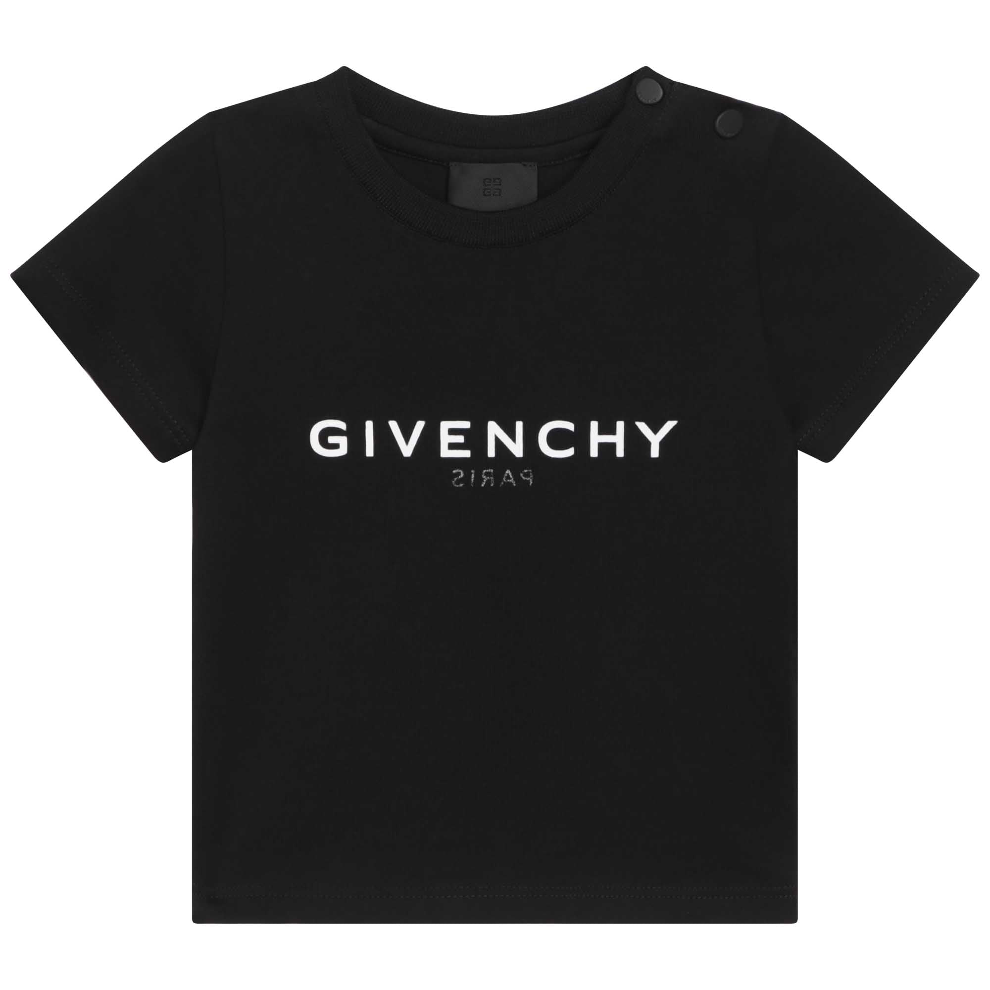 Cotton Snap Tee-Shirt Givenchy