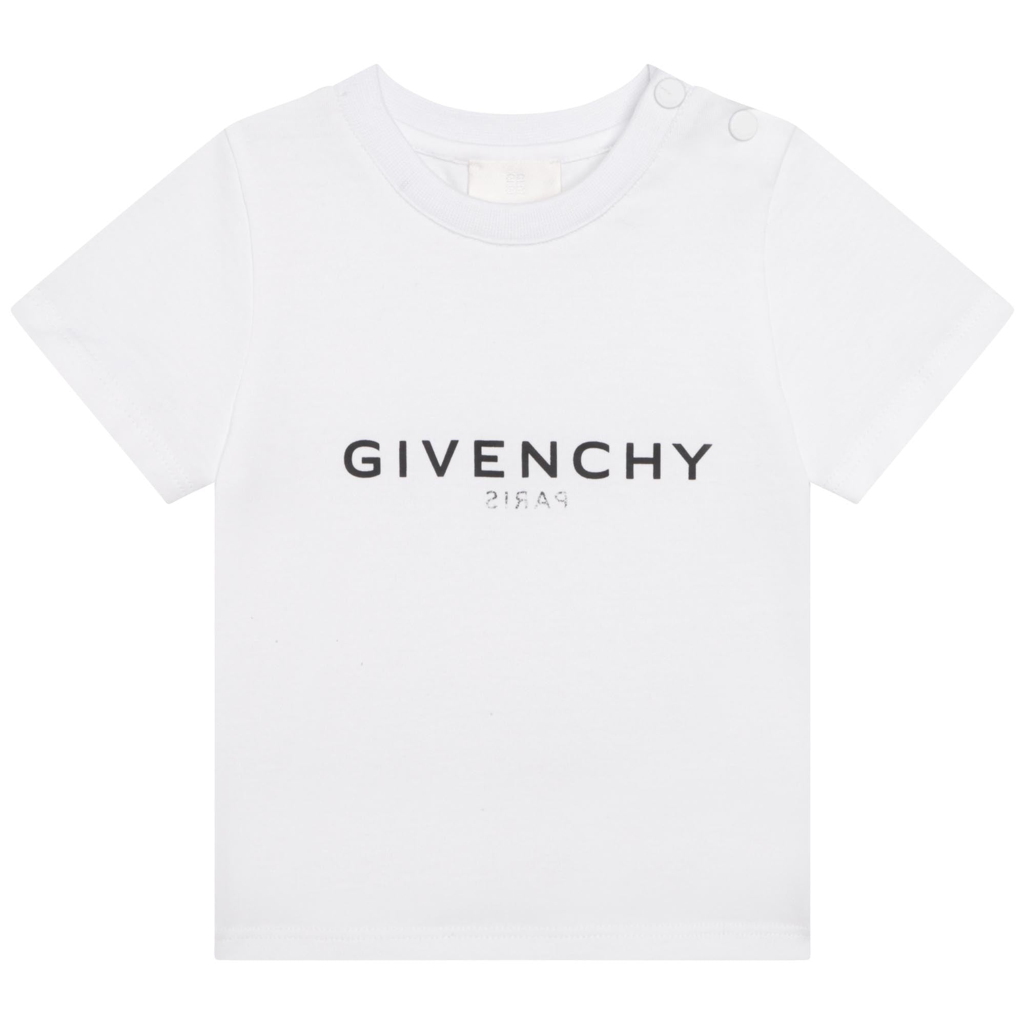 Cotton Snap Tee-Shirt Givenchy