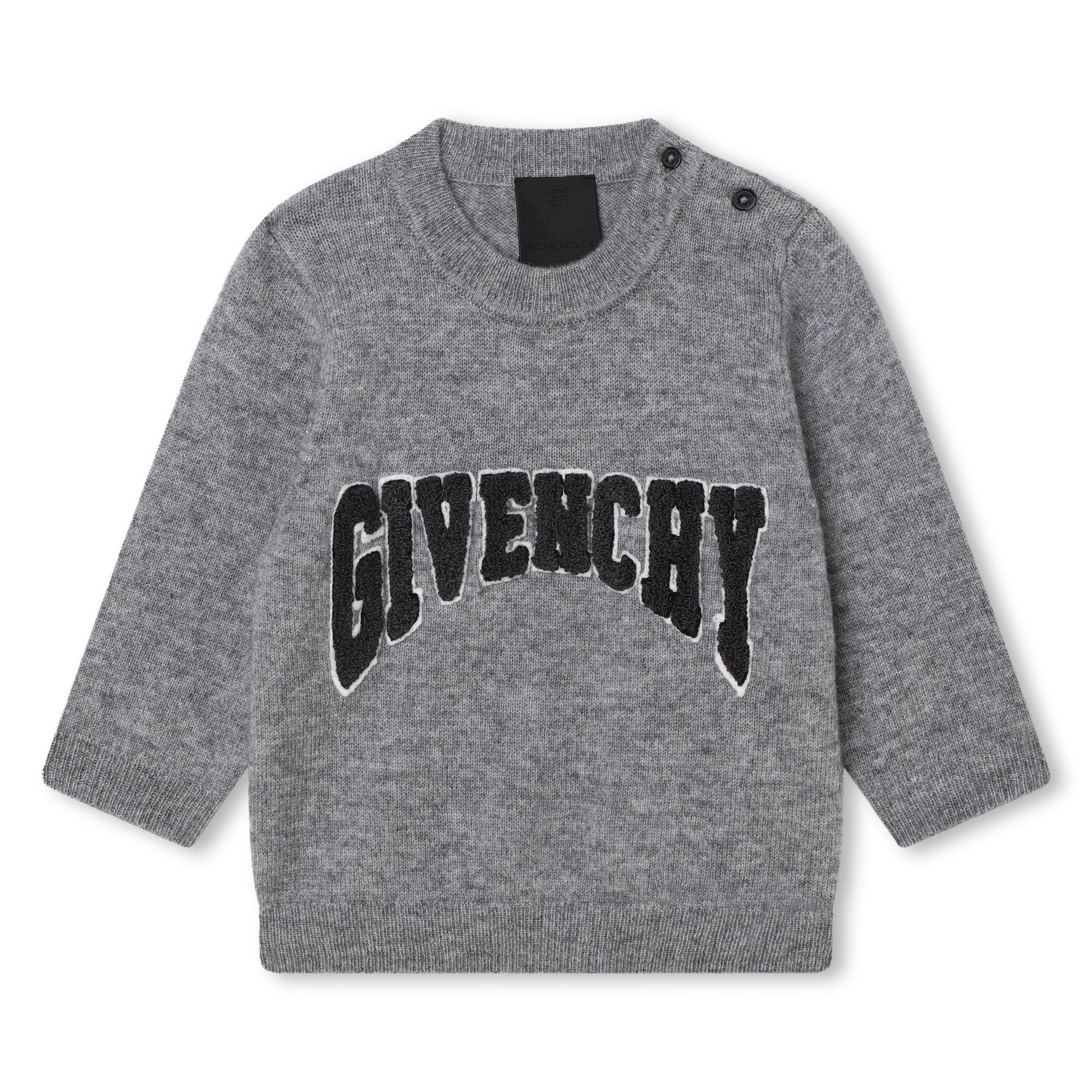 Knitted Cashmere Blend Pullover Givenchy