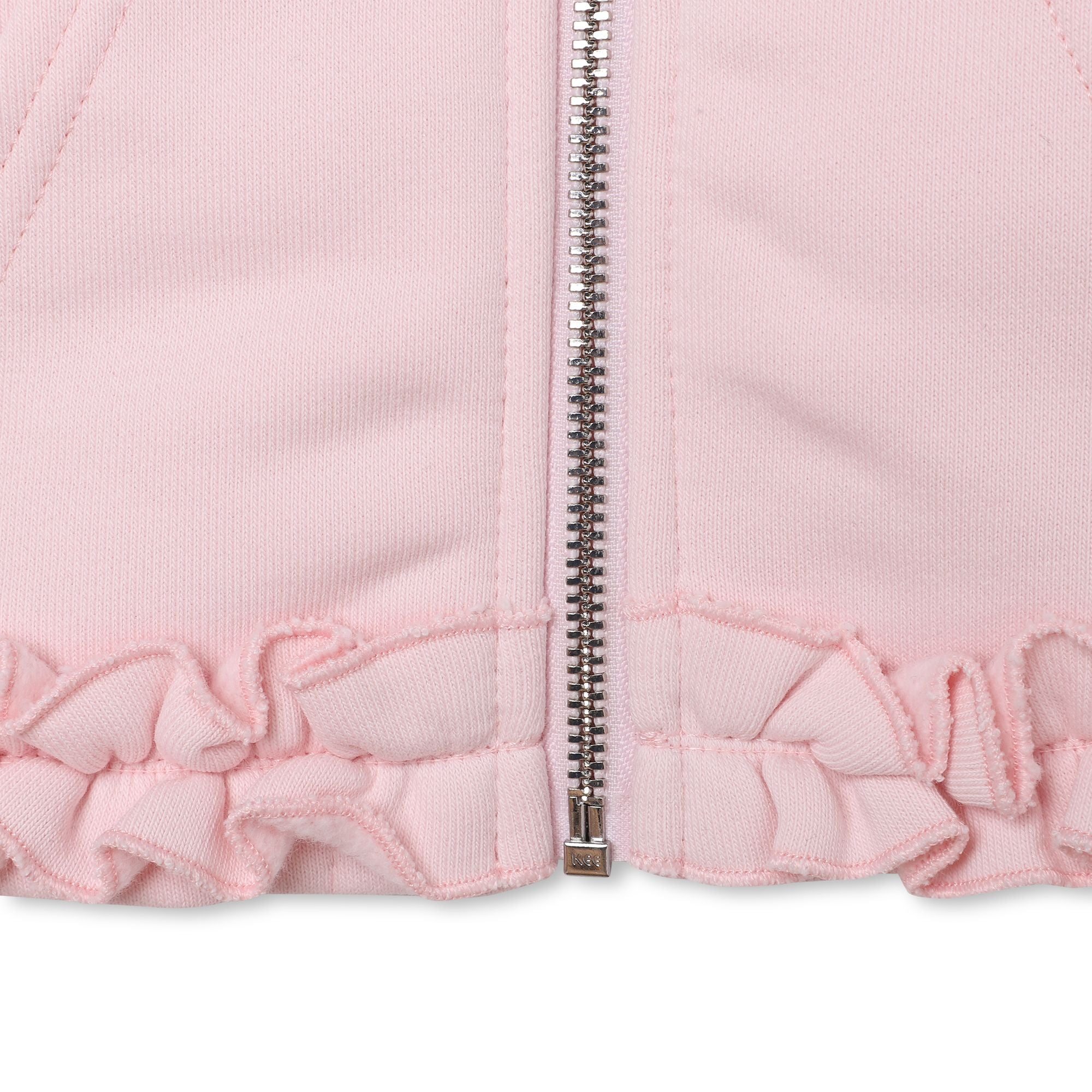 Fleece Hooded Cardigan