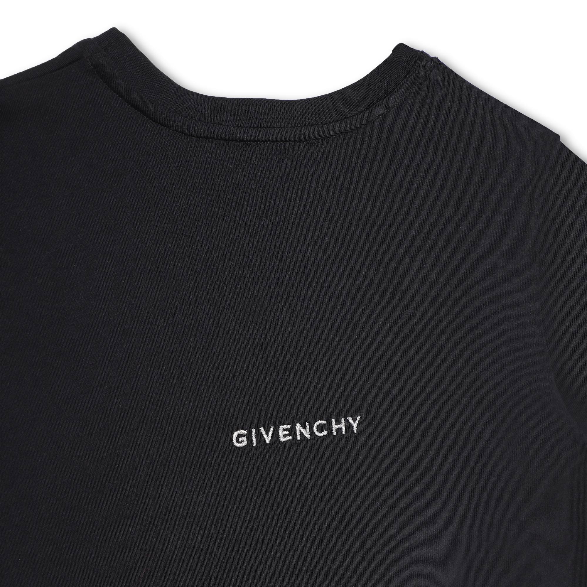 Organic Cotton Metallic T-Shirt Givenchy