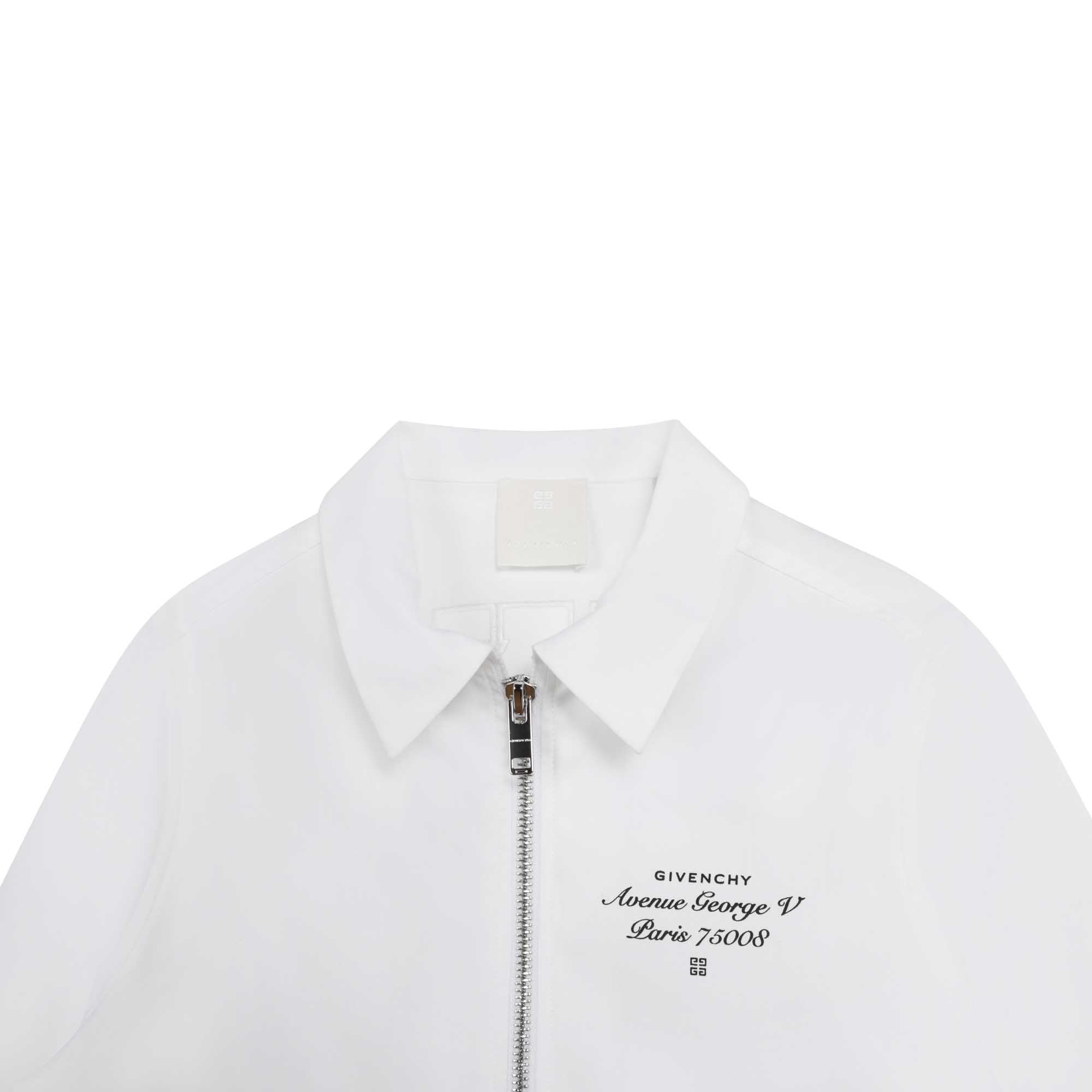 Zipped Long Sleeve Shirt