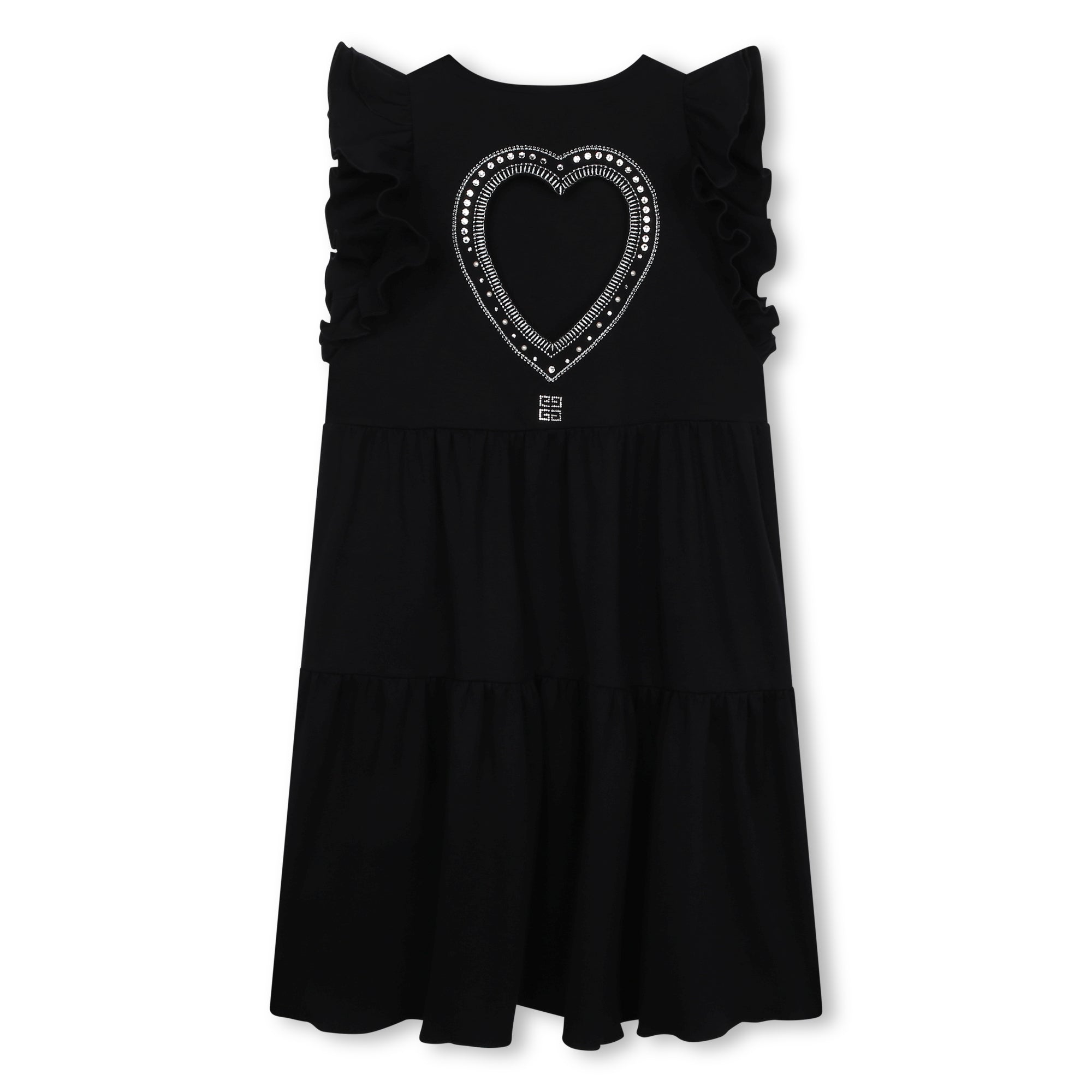 Short Sleeve Dress with Rhinestones Givenchy