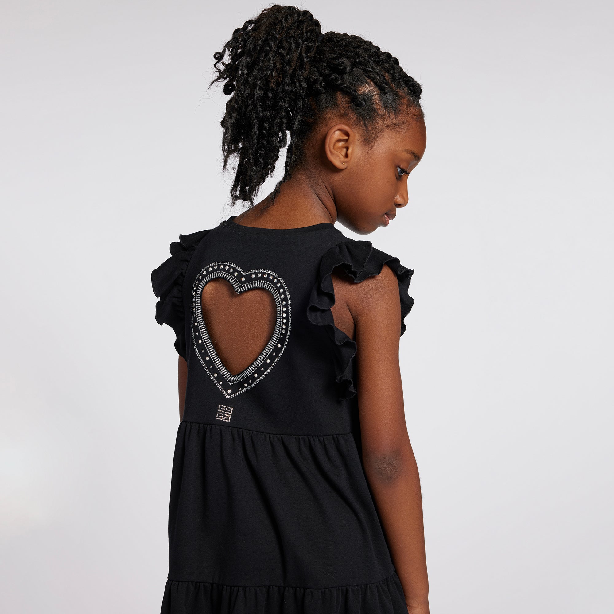 Short Sleeve Dress with Rhinestones Givenchy