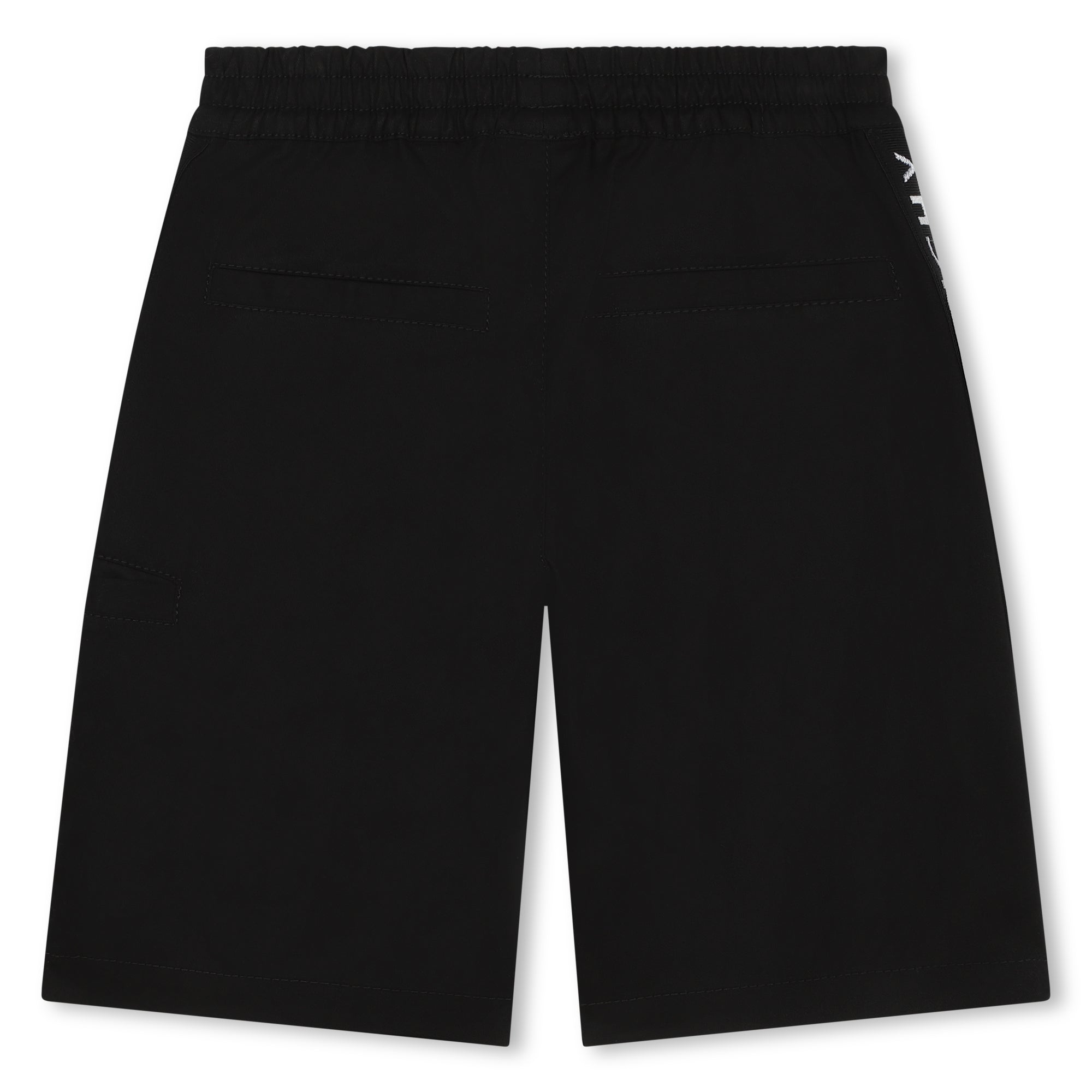 Jacquard Elastic Bermuda Shorts