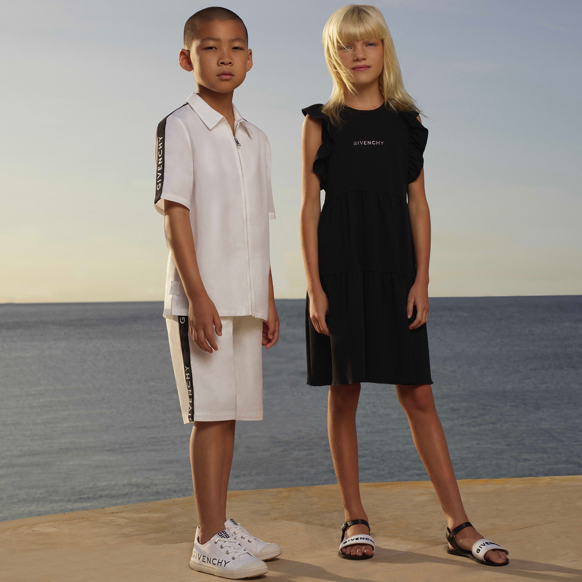 Jacquard Elastic Bermuda Shorts