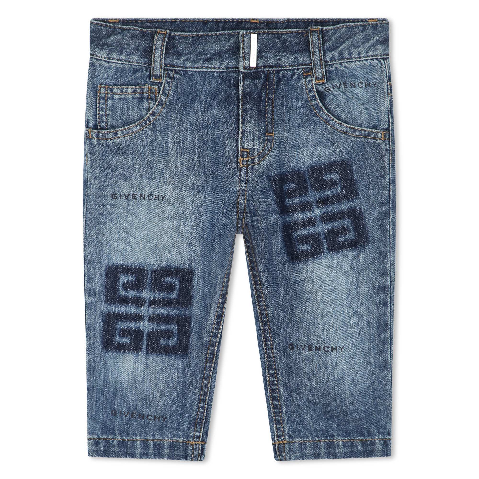 Denim Trousers for Kids Givenchy