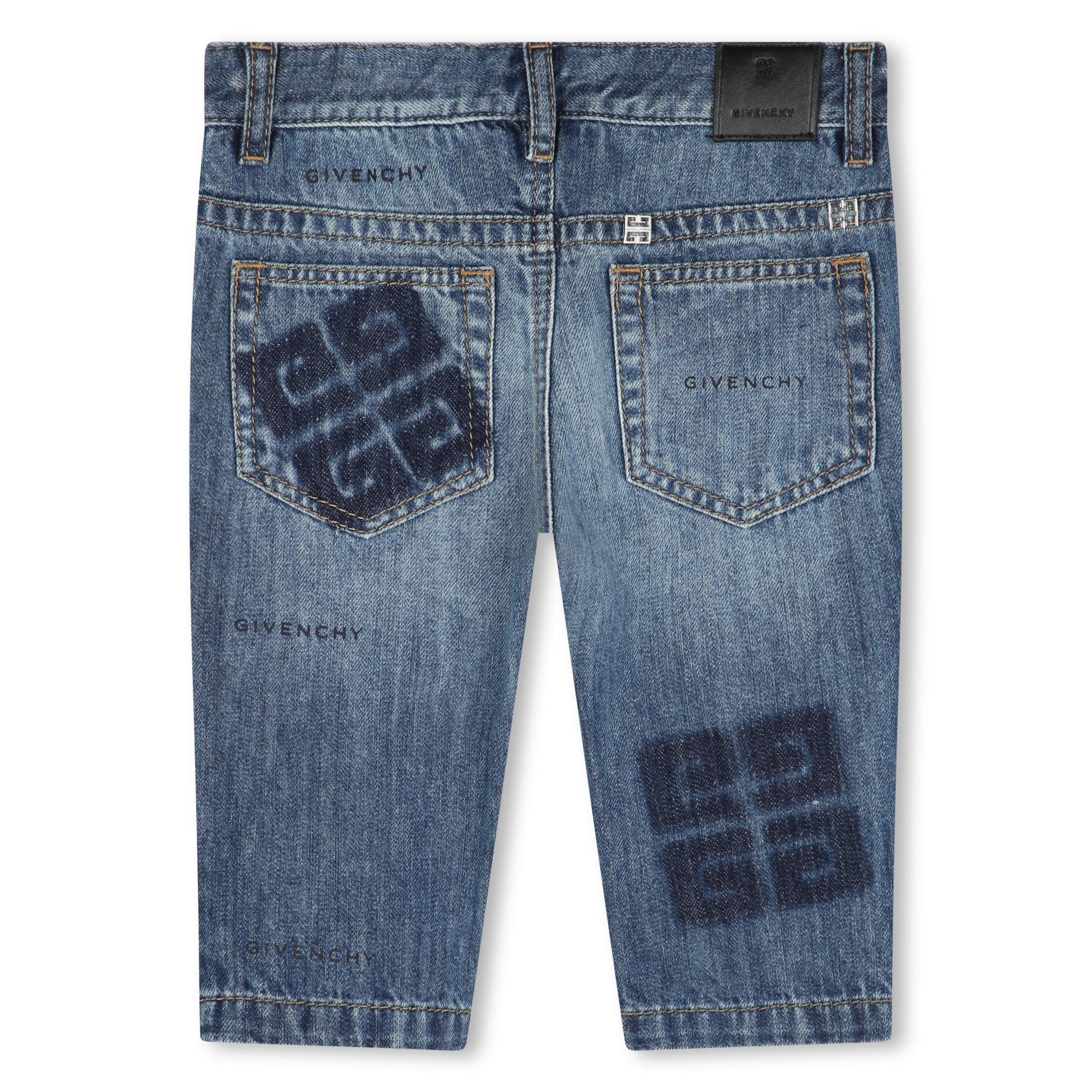 Denim Trousers for Kids Givenchy