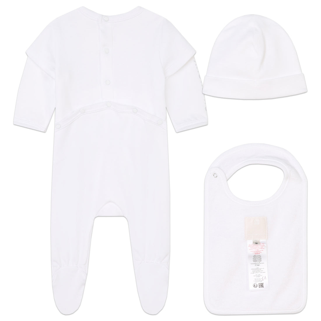 Pyjama, Bib & Hat Set