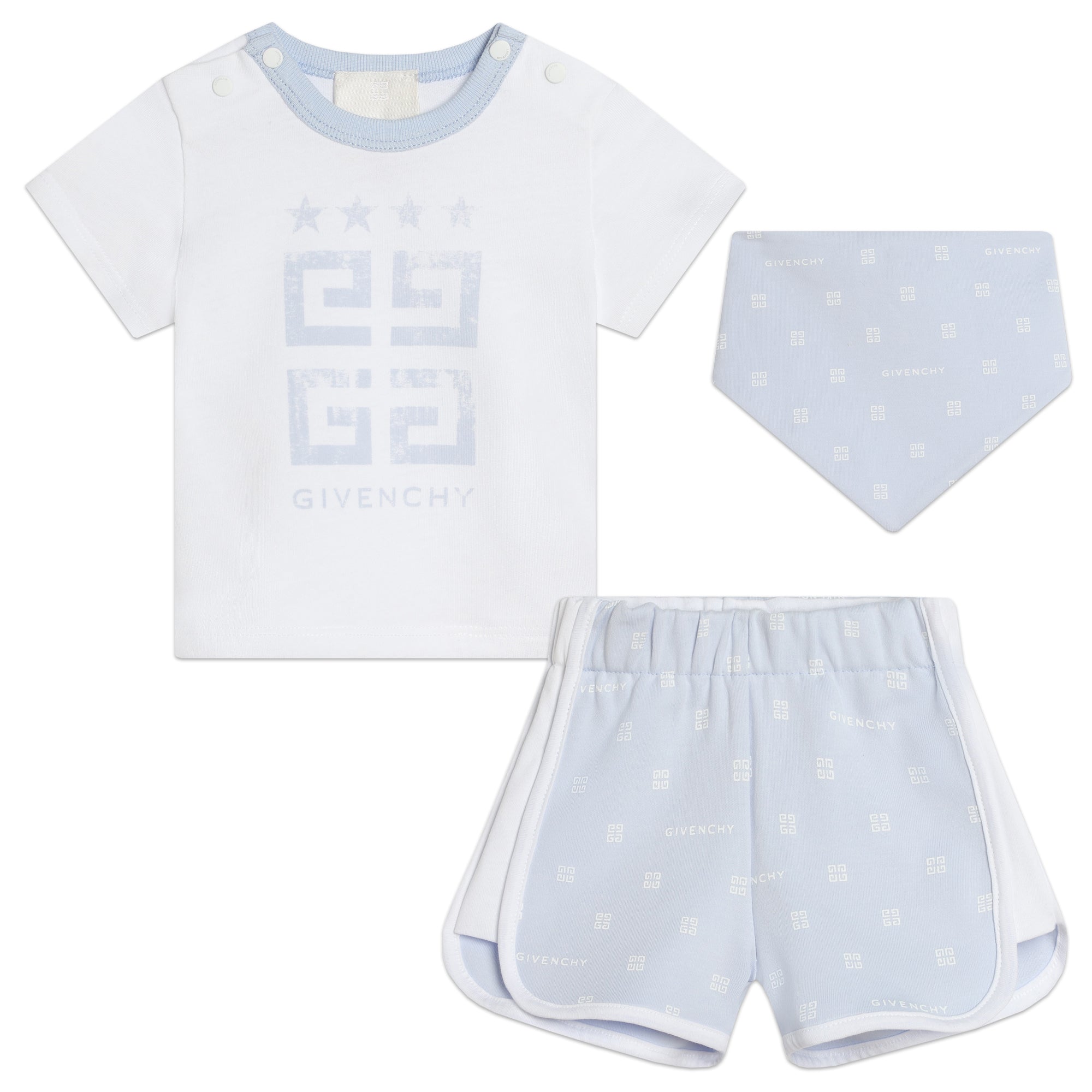 T-Shirt, Shorts & Bandana Set Givenchy