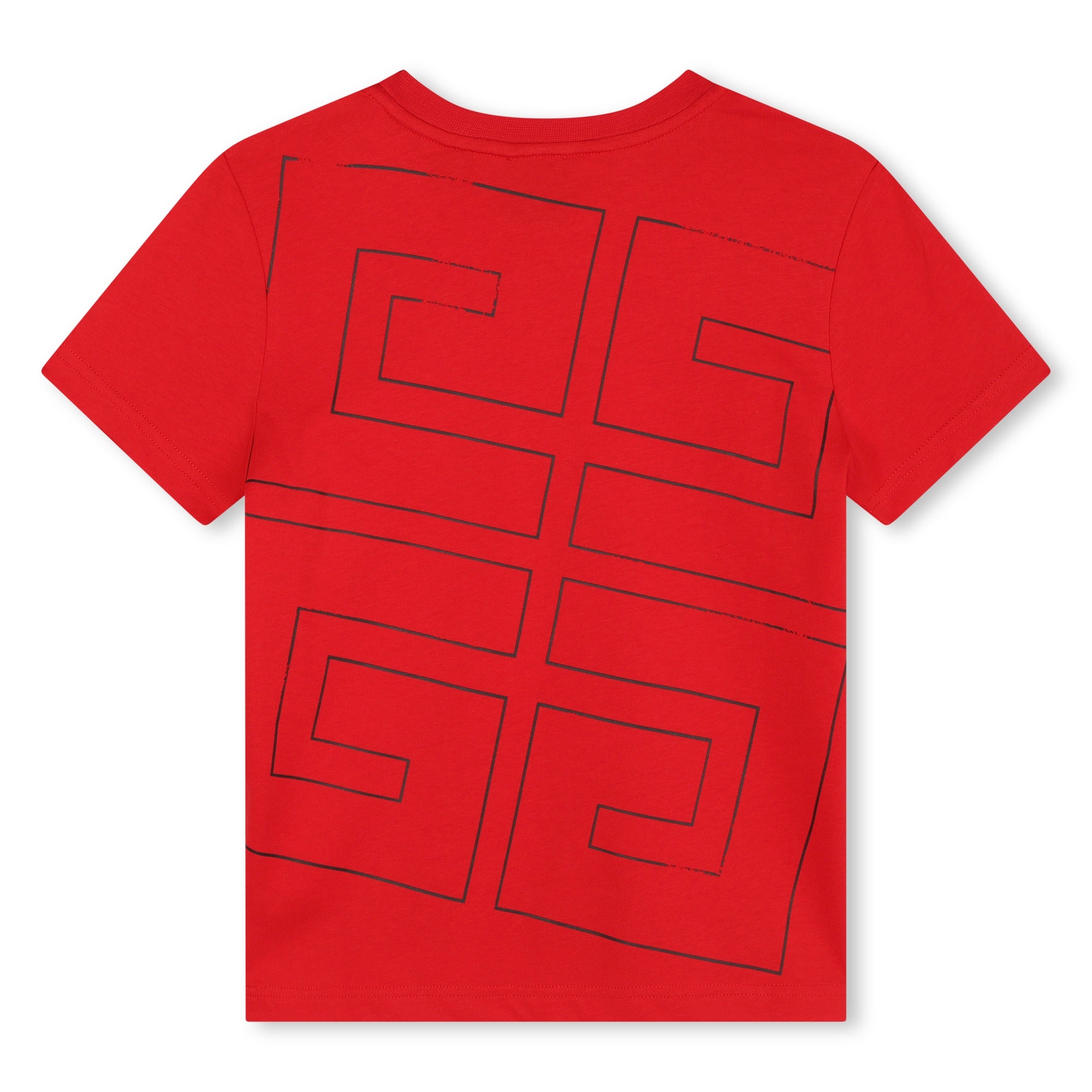 Red Short Sleeve Tee Givenchy