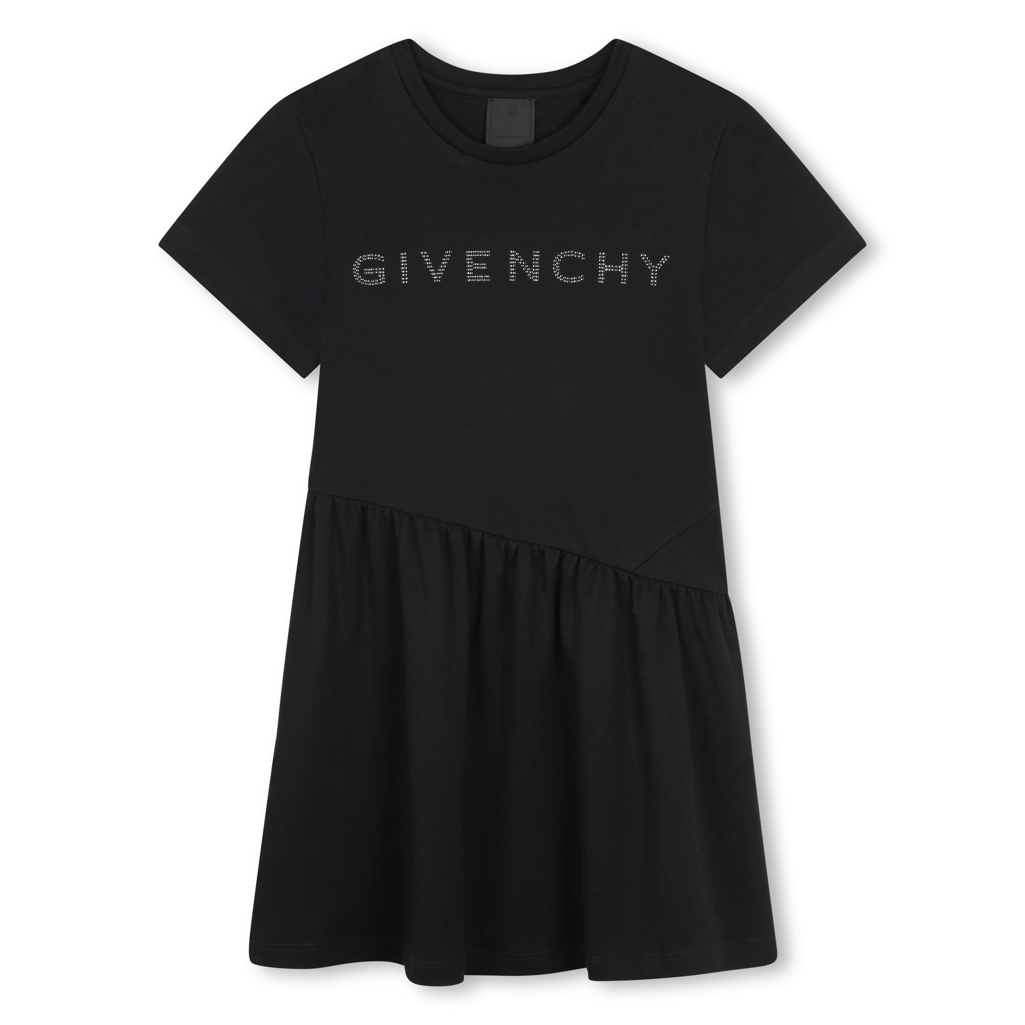 Black Short Sleeved Dress