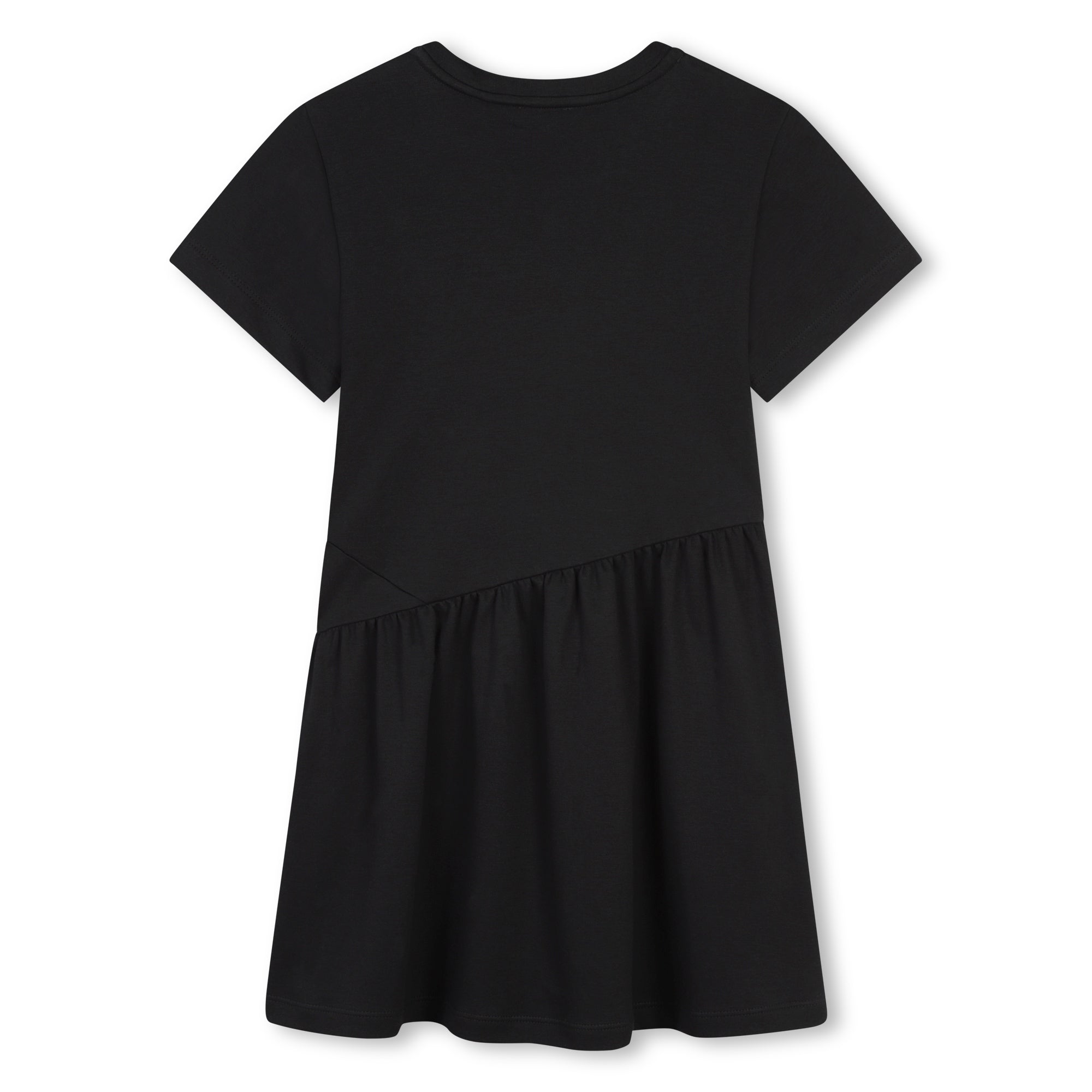 Black Short Sleeved Dress