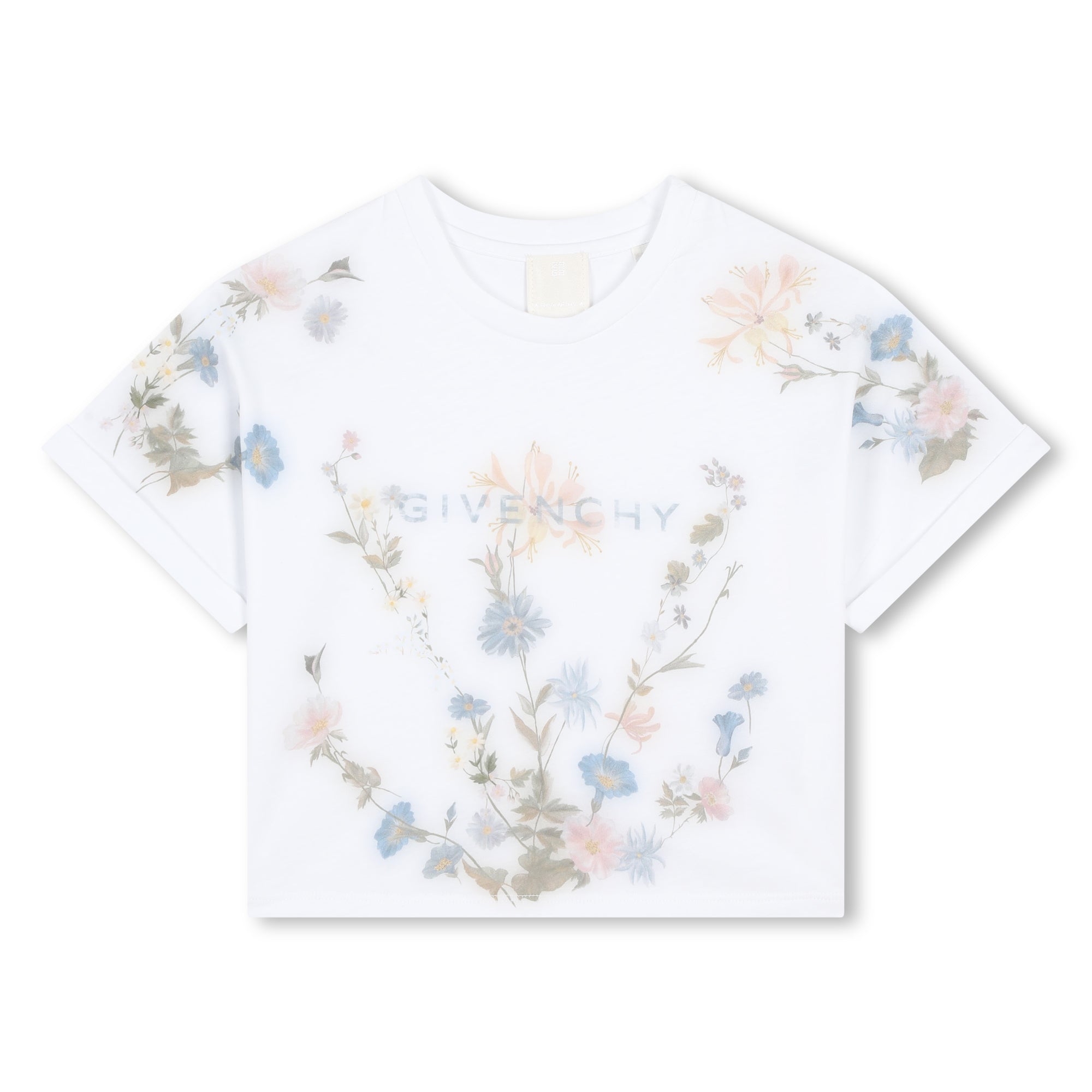 Short Sleeves White Tee-Shirt Givenchy