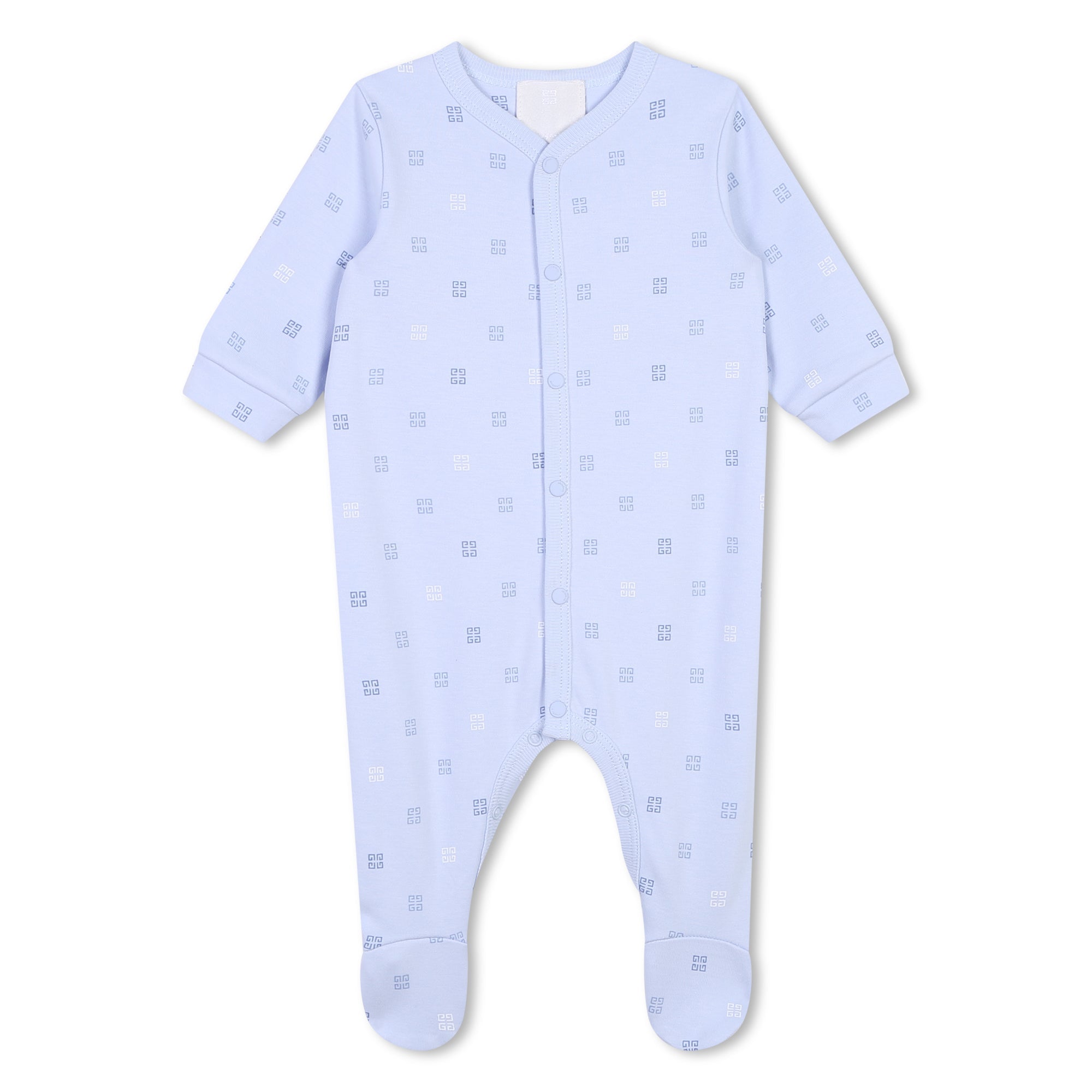 Pale Blue Baby Pyjamas - Soft and Cozy Sleepwear Givenchy