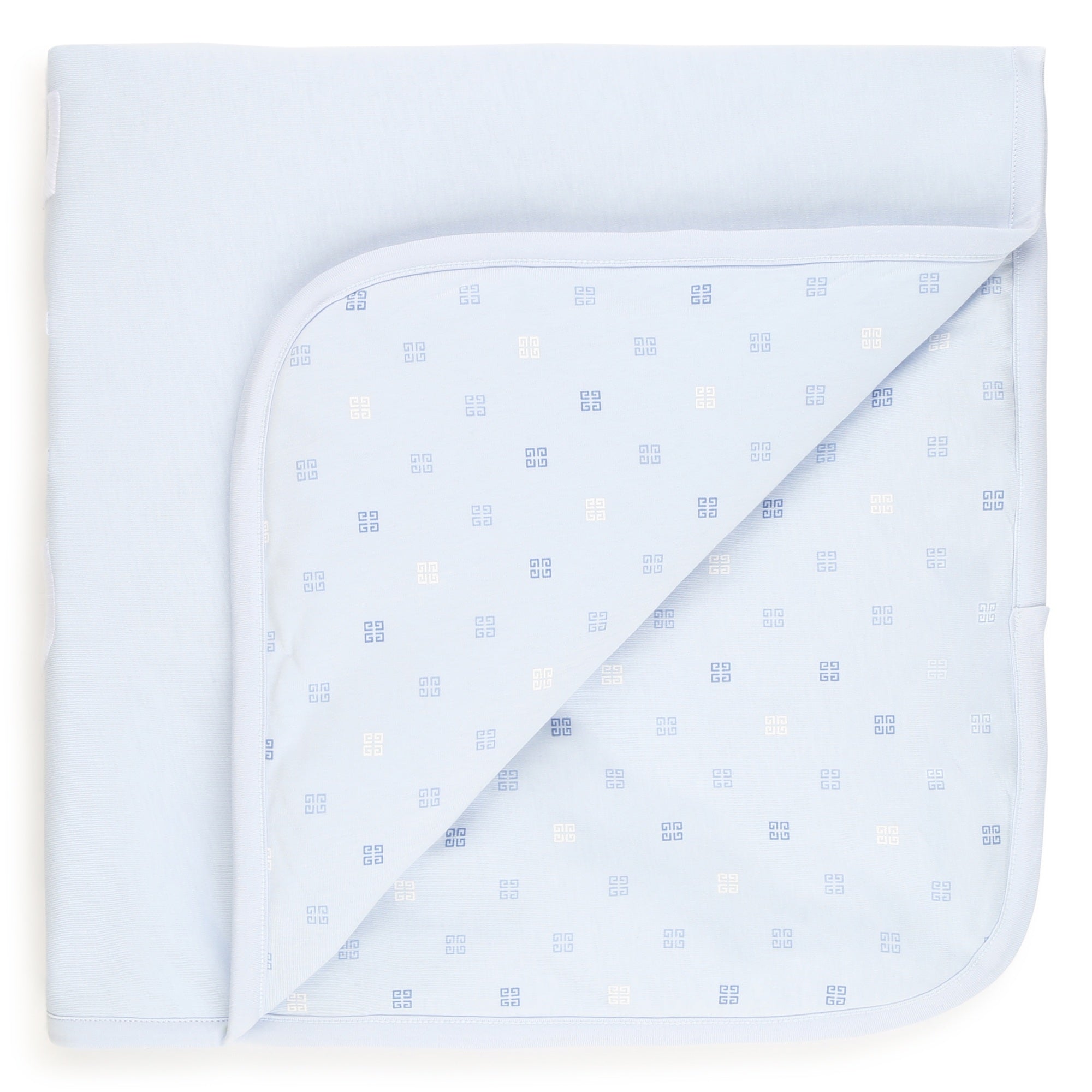 Pale Blue Baby Blanket - Soft and Cozy