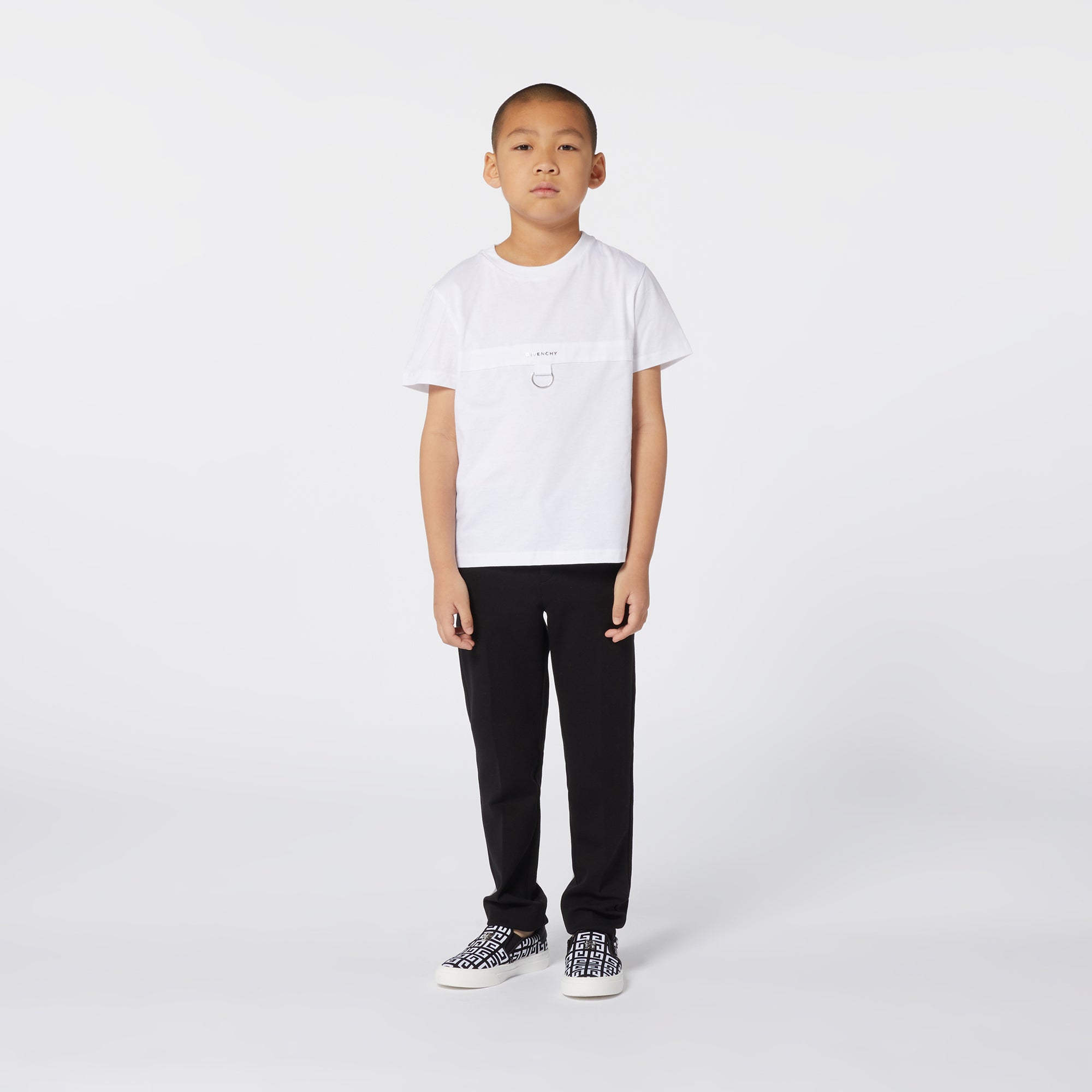 Short Sleeve White Tee