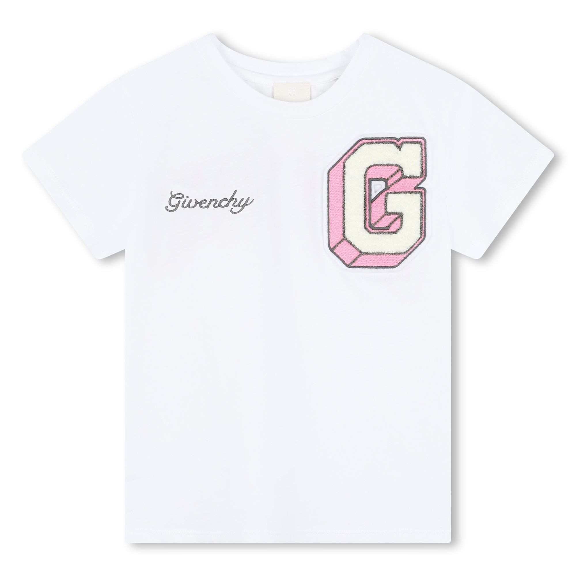 White Short Sleeve T-Shirt Givenchy