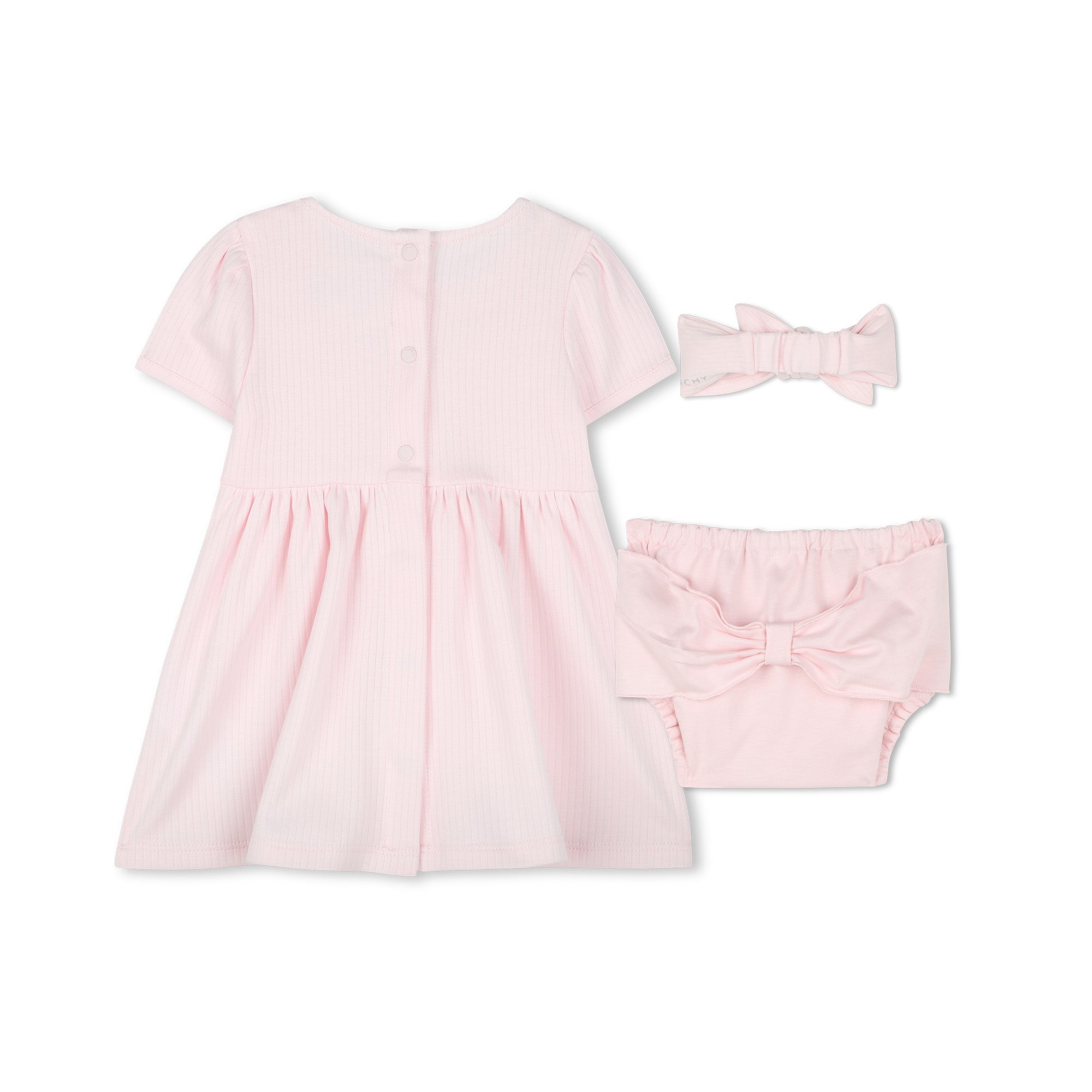 Elegant Baby Dress & Headband Set