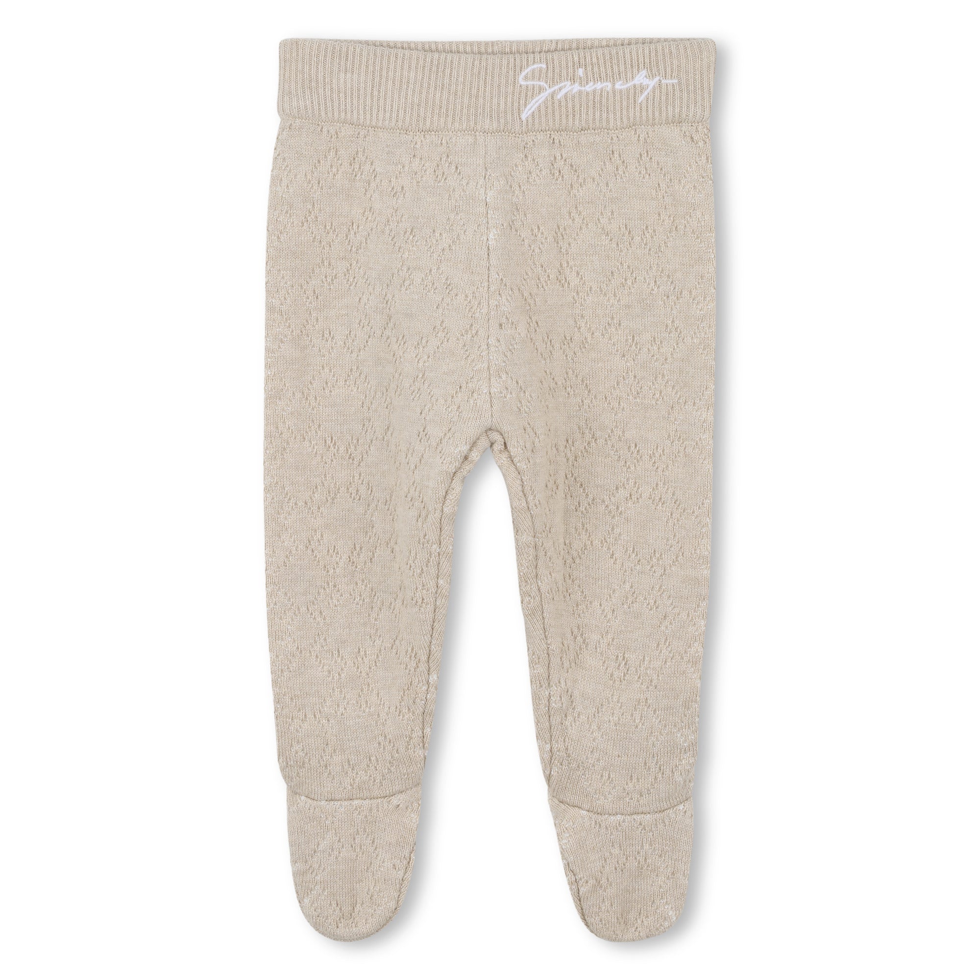 Knitted Cardigan, Leggings and Hat Set in Cotton and Cashmere