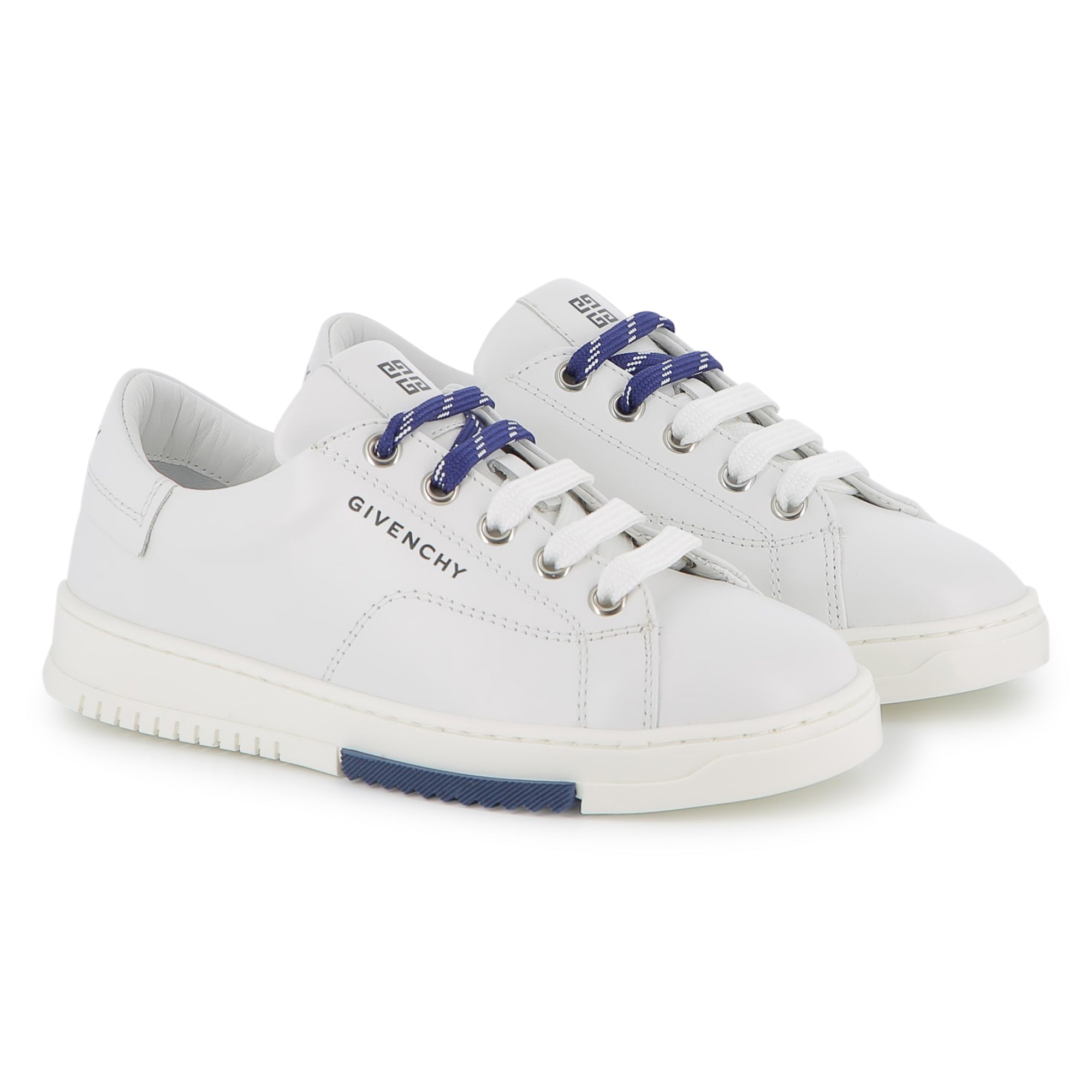 Leather Low-Top Sneakers for Boys Givenchy