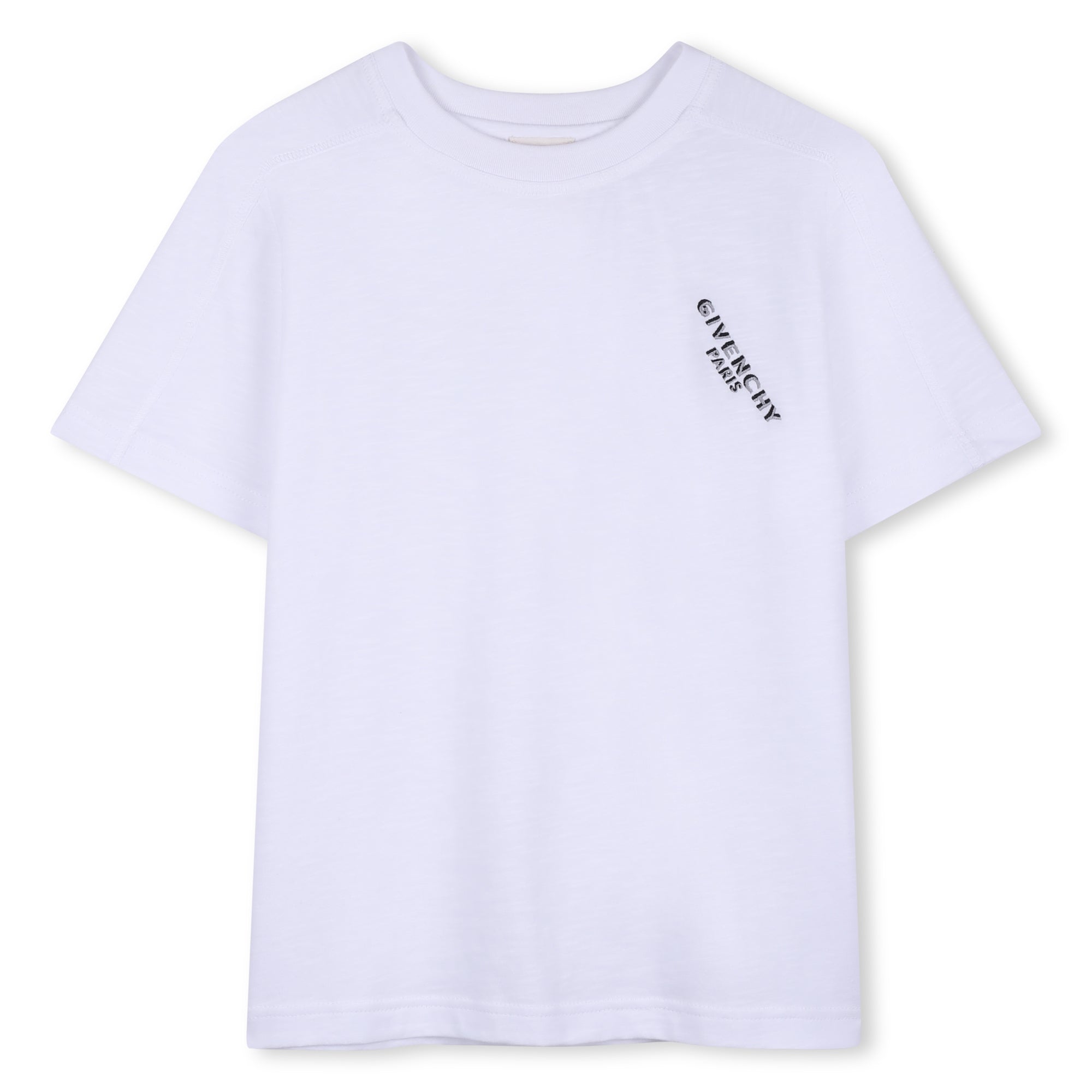 Diagonal Logo Cotton Tee Givenchy
