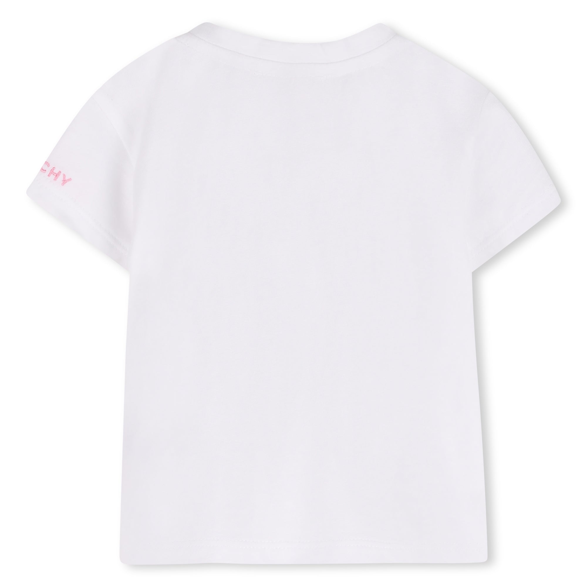 Cotton Tee Shirt and Poplin Overalls Set with Toile de Jouy Print and Headband Givenchy