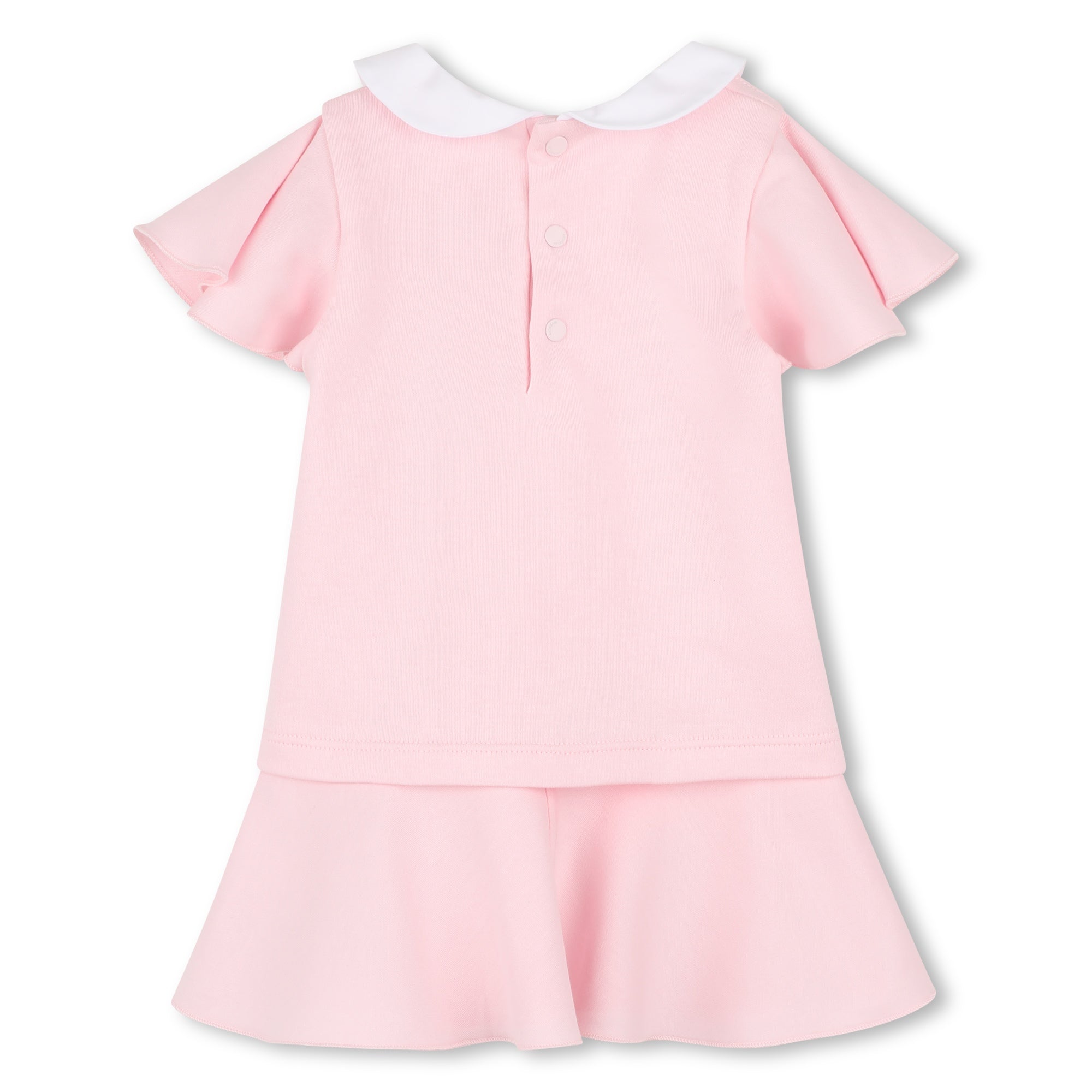 Cotton Dress, Bloomer & Hat Set Givenchy