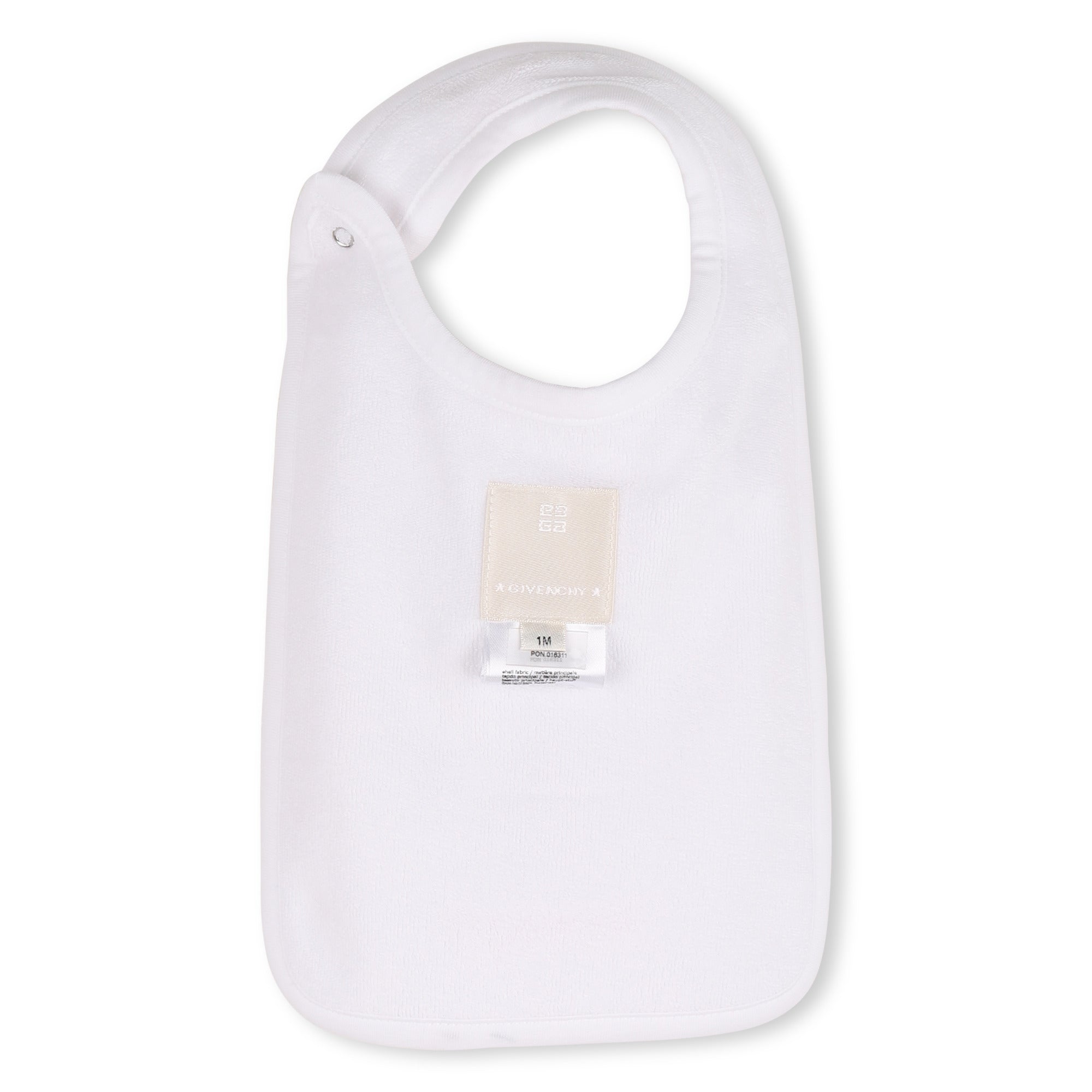 Cotton Interlock Pyjama Set with Toile de Jouy Print, Hat and Bib Givenchy