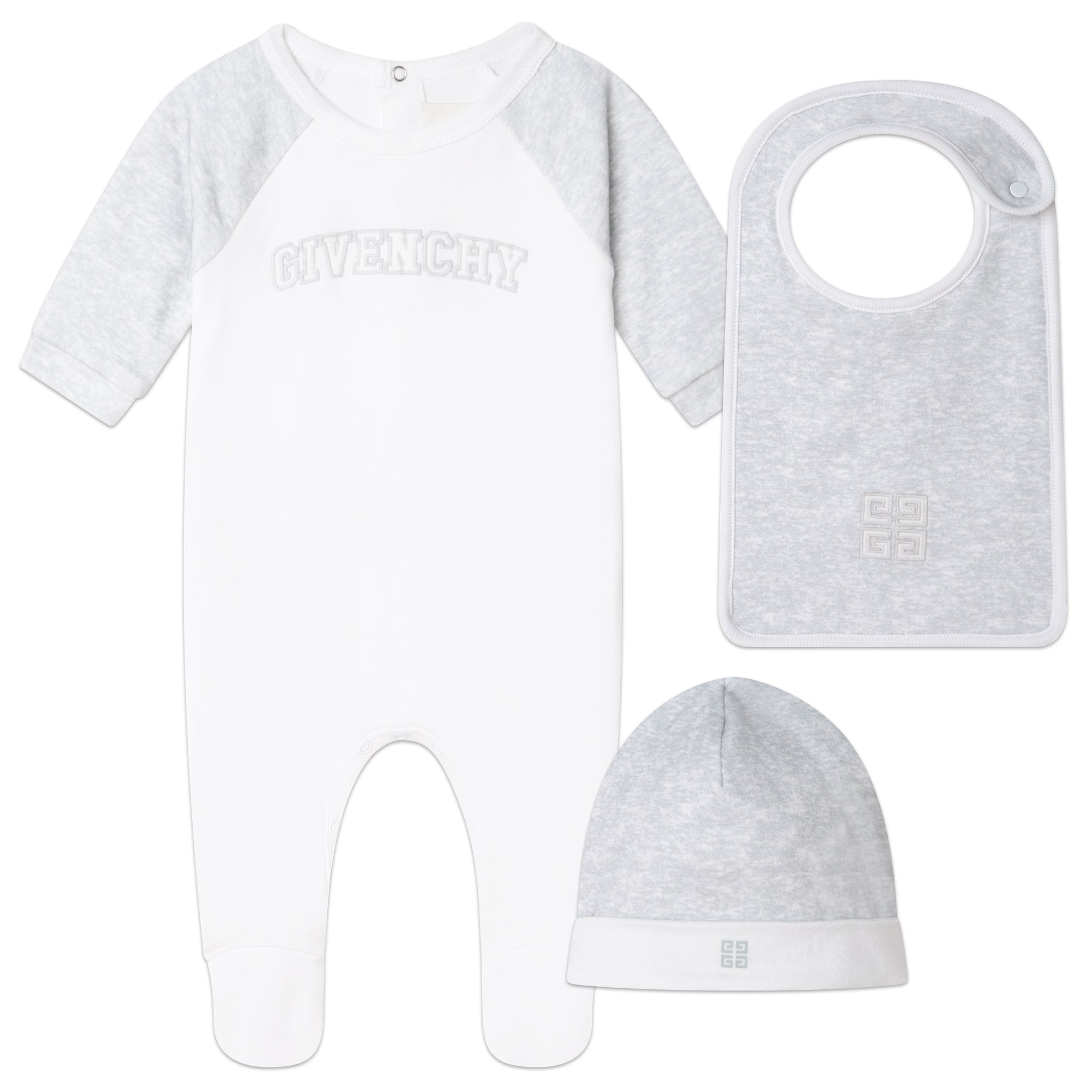 Pyjama Set, Bib & Hat