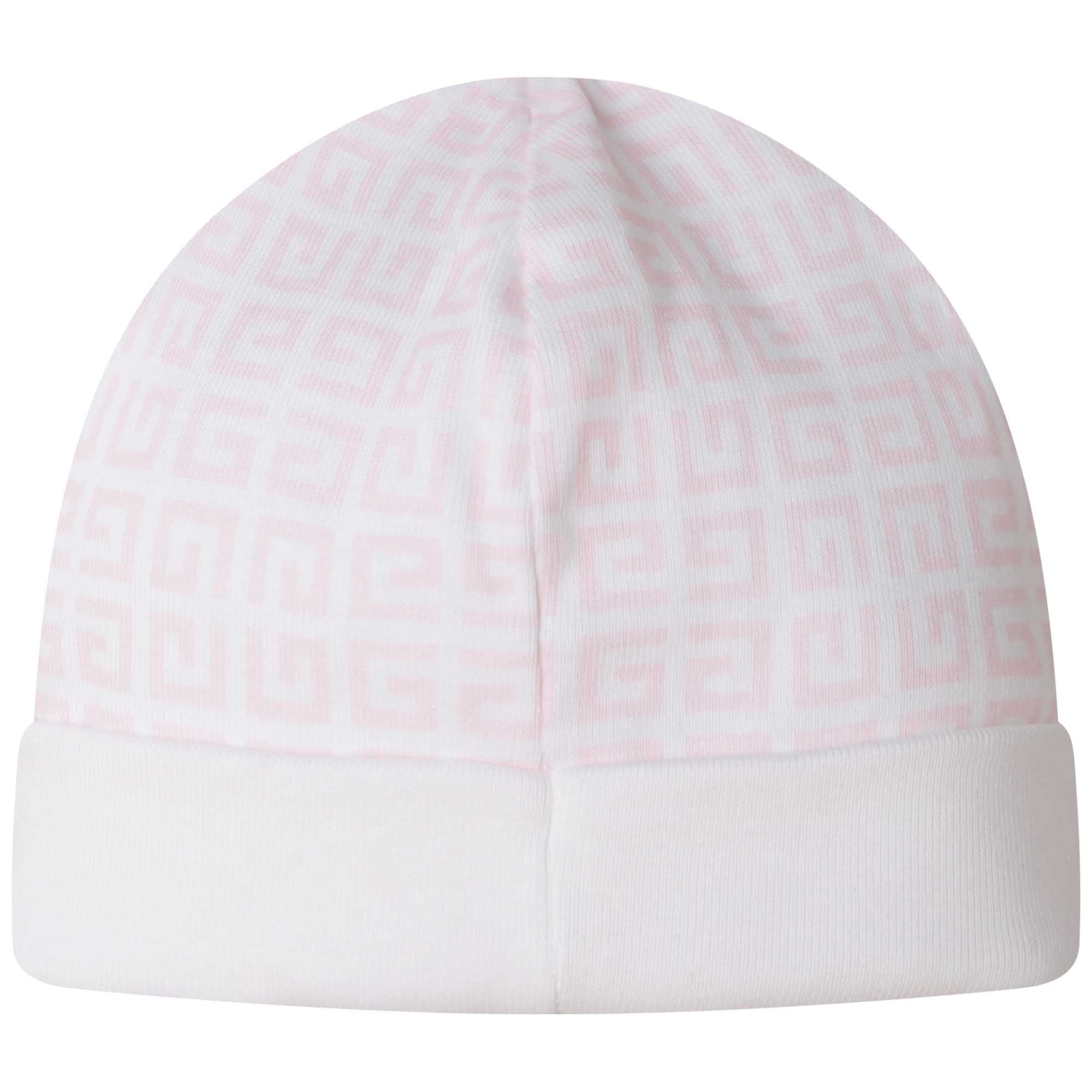 Ribbed Hat Set Available In Pink And Blue Set Options Givenchy