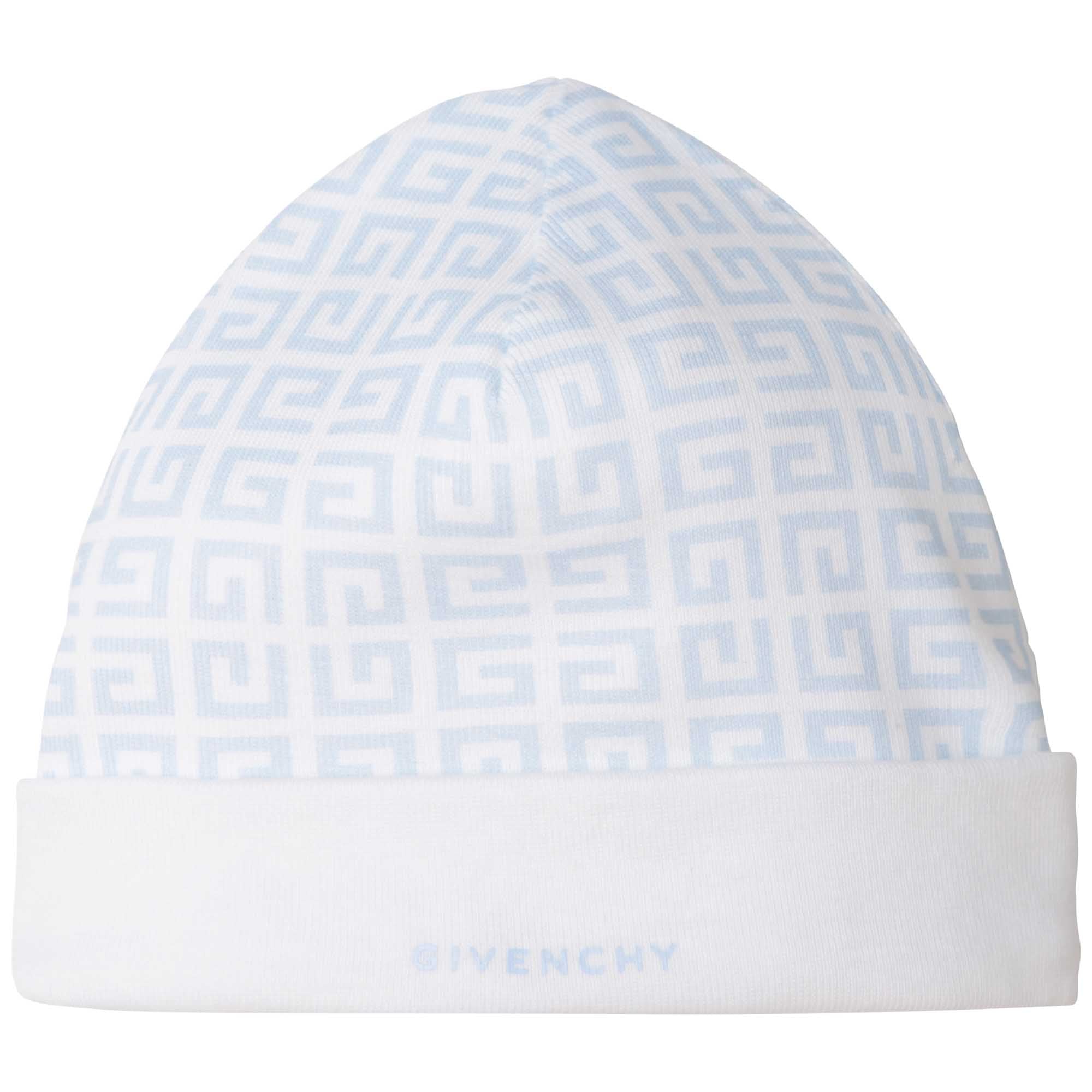 Ribbed Hat Set Available In Pink And Blue Set Options Givenchy