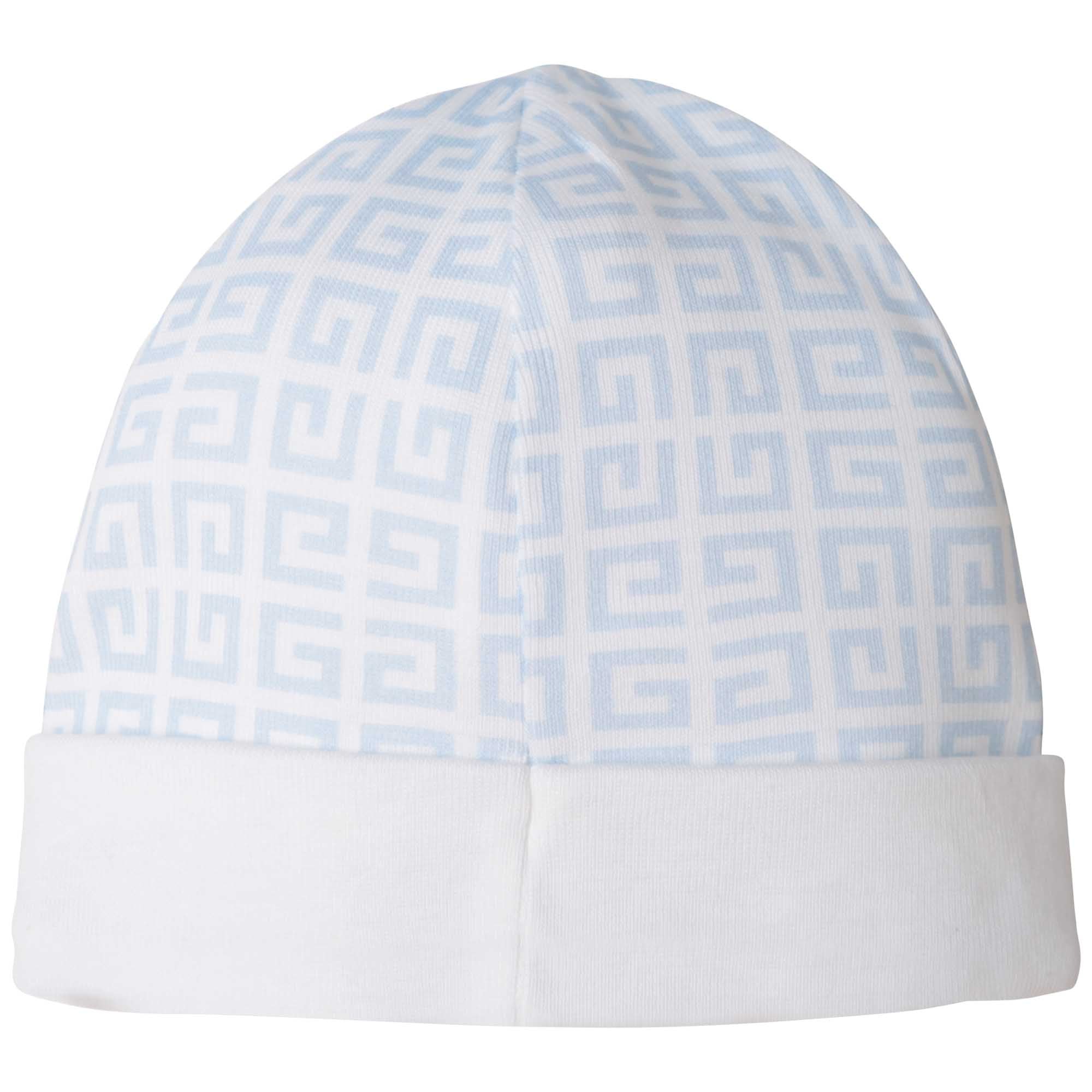 Ribbed Hat Set Available In Pink And Blue Set Options Givenchy