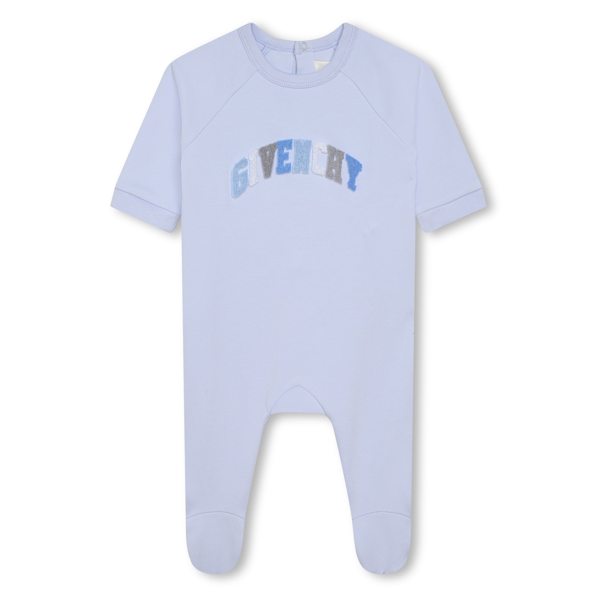 Baby Jumpsuit With Matching Hat And Bib Givenchy