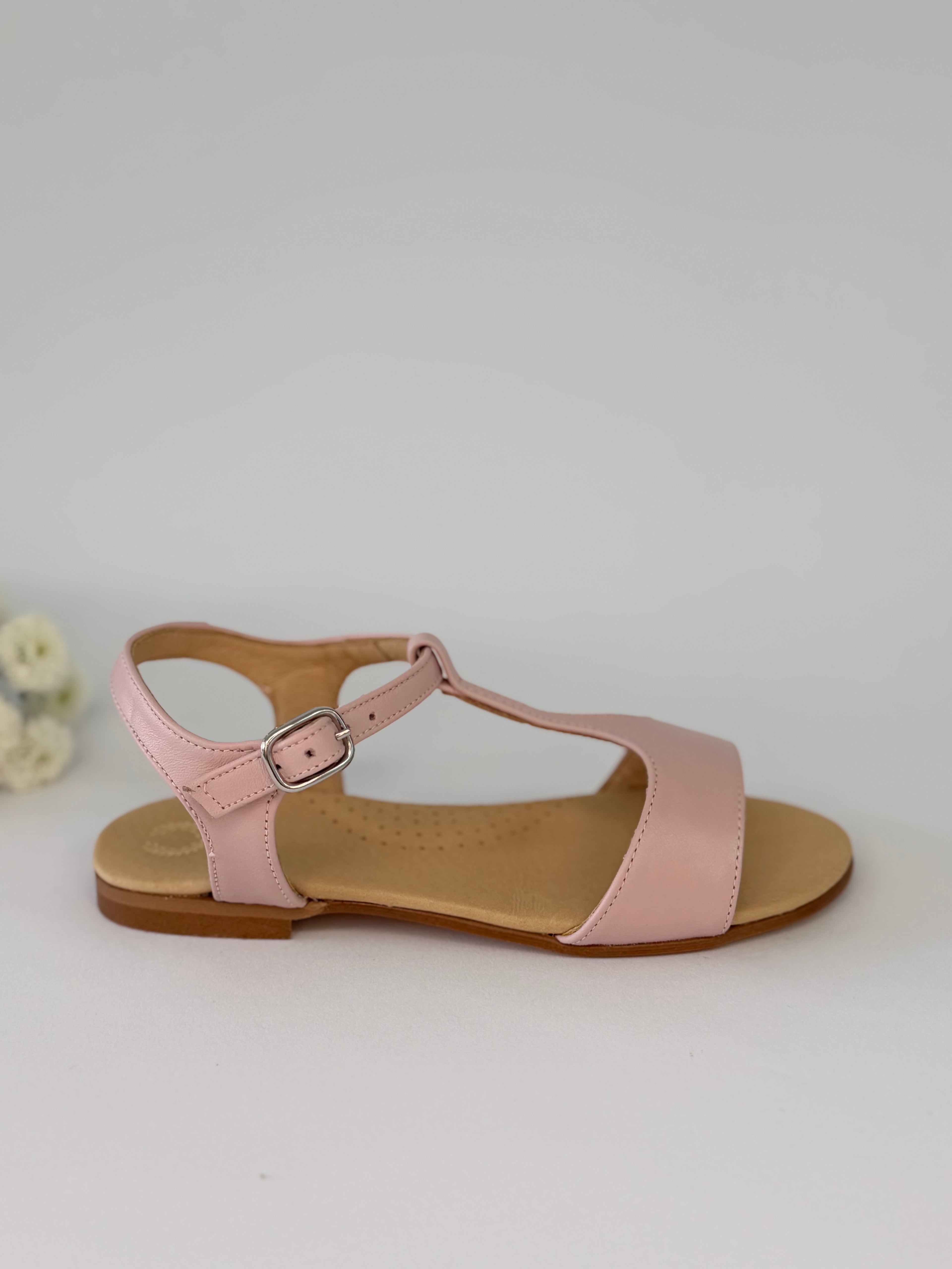 T-Bar Sandal Pink