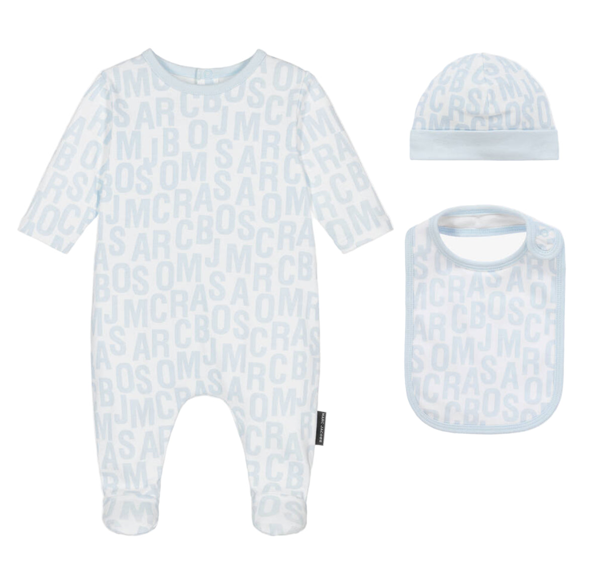 Printed Logo Two-Tone Pyjamas Set
