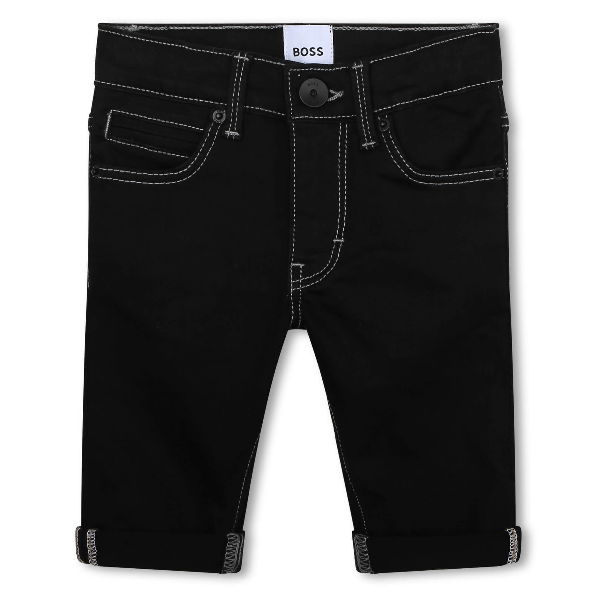 Slim Fit Denim Trousers