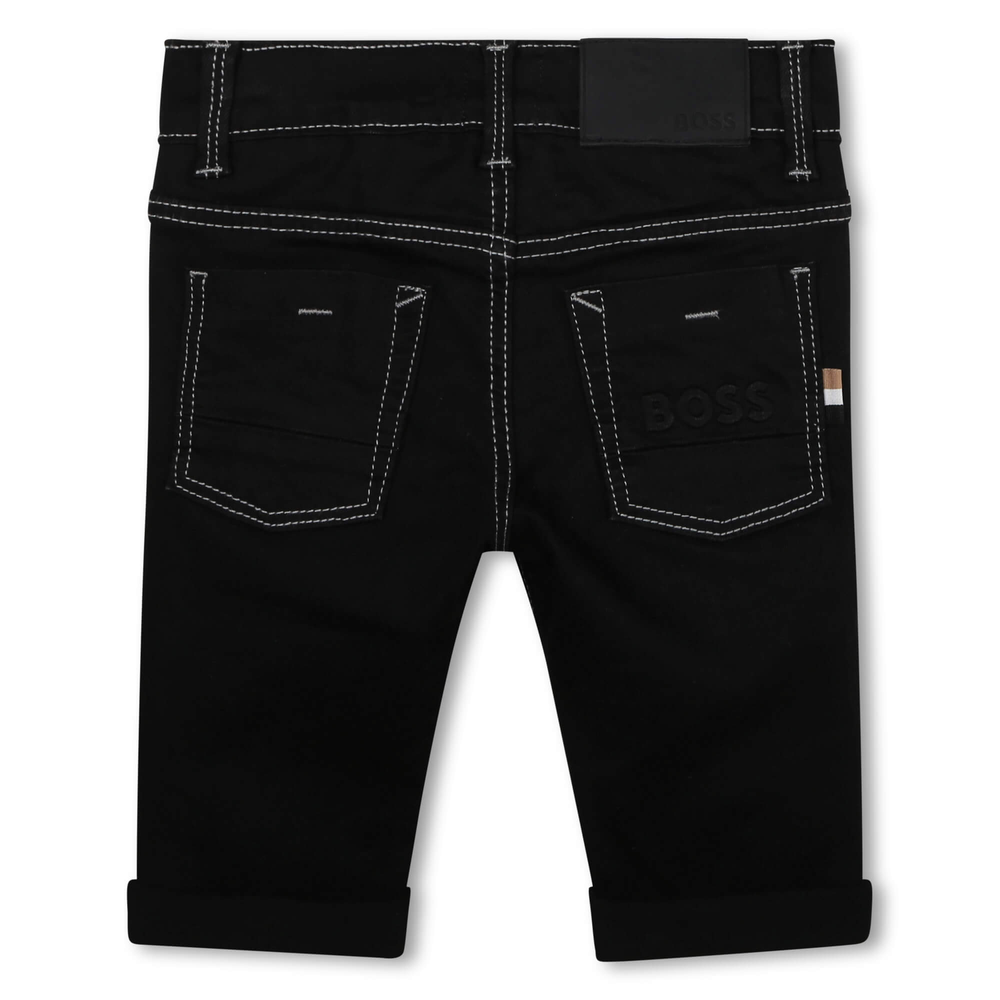 Slim Fit Denim Trousers