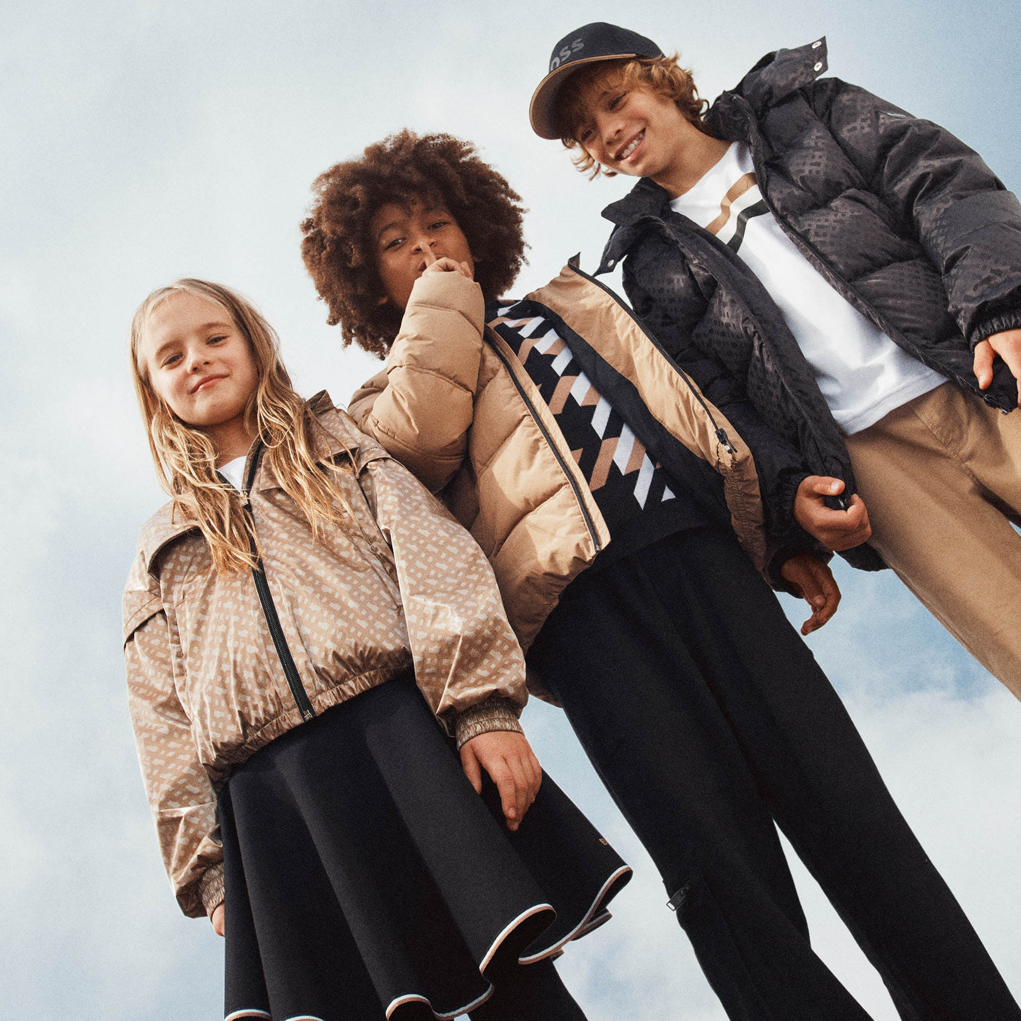 Adjustable Twill Trousers Hugo Boss