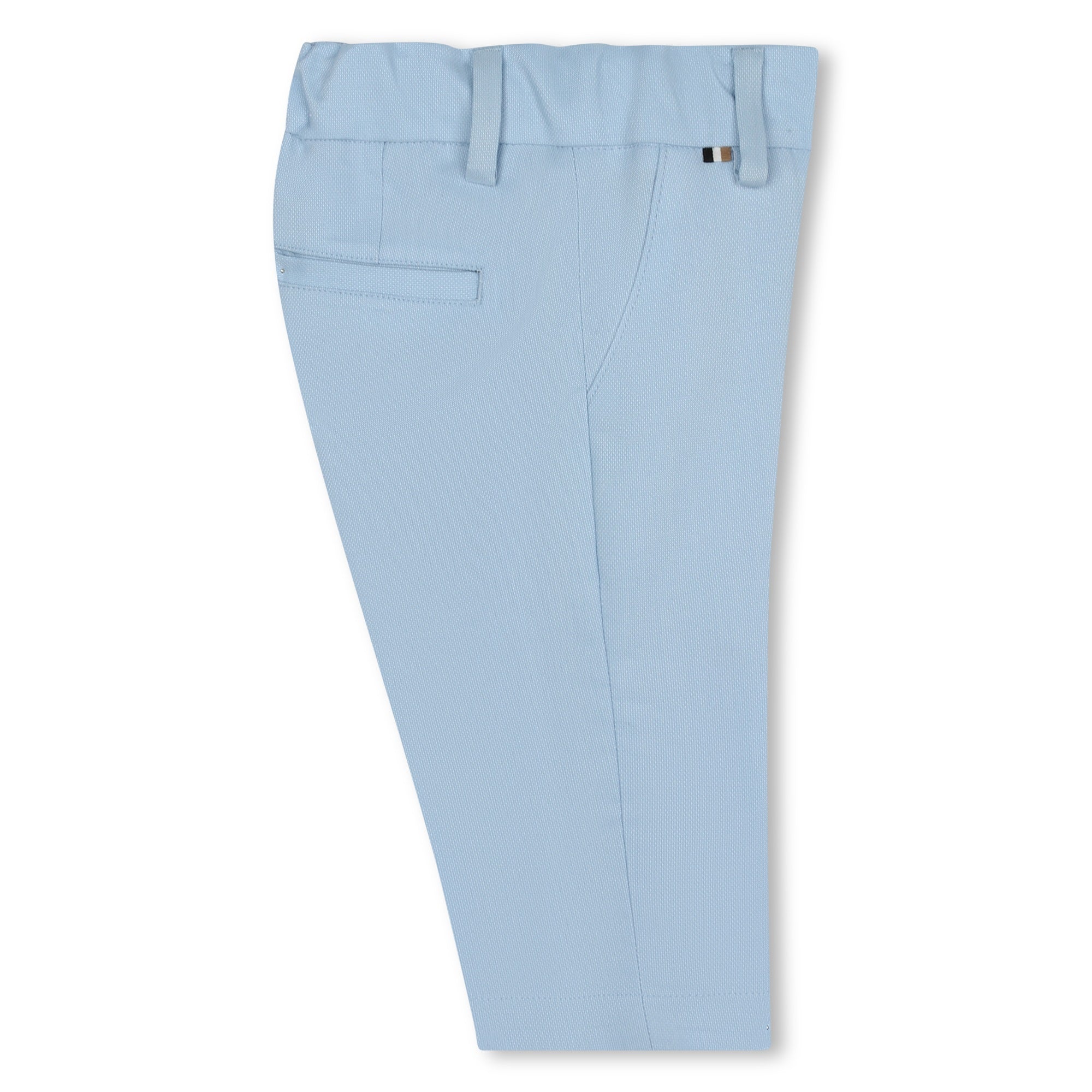 Ceremony Suit Trousers with Button Front Closure